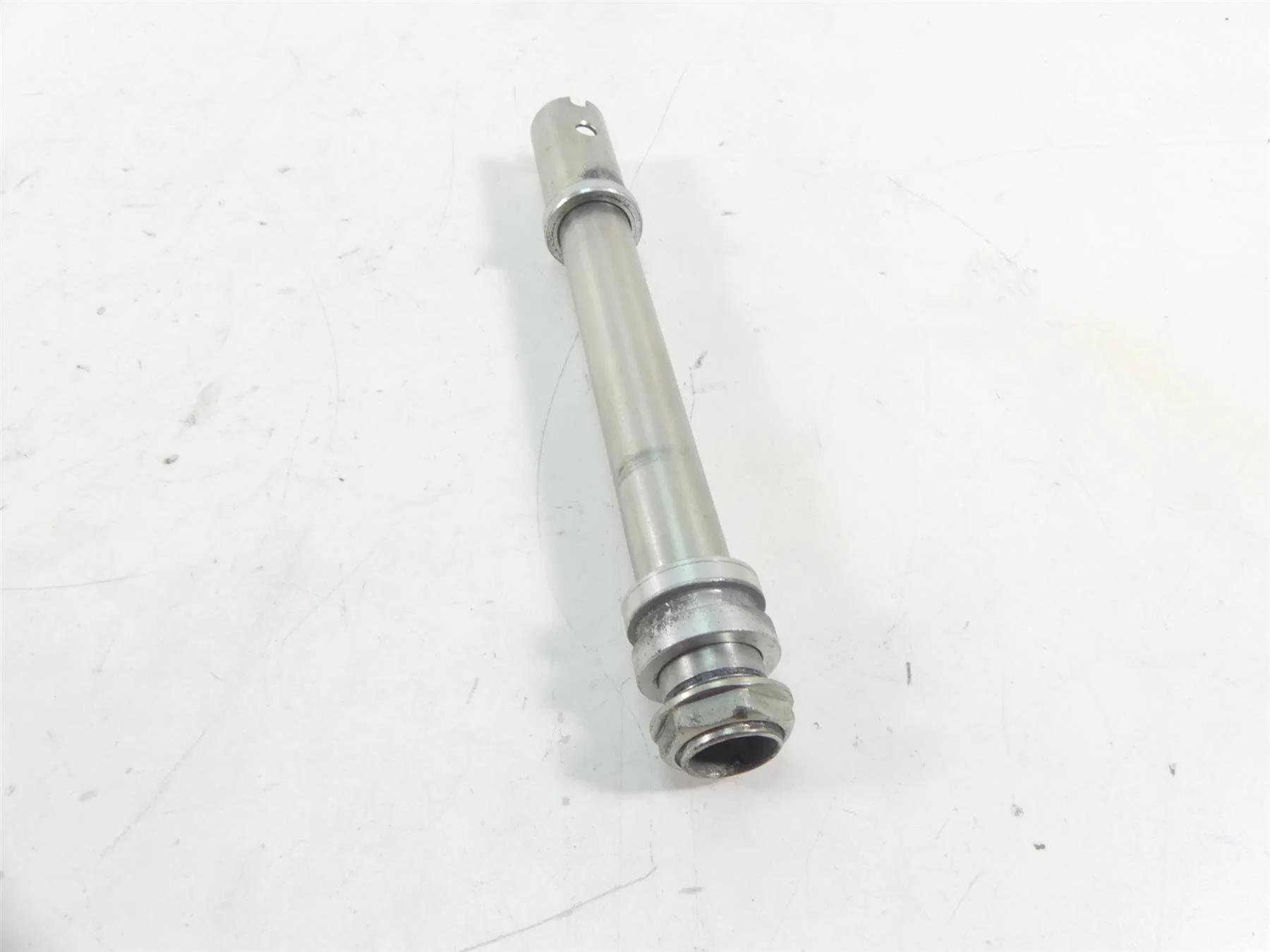 2008 Ducati Hypermotard 1100S Straight Front Axle Wheel Spindle 81910431A - Image 2