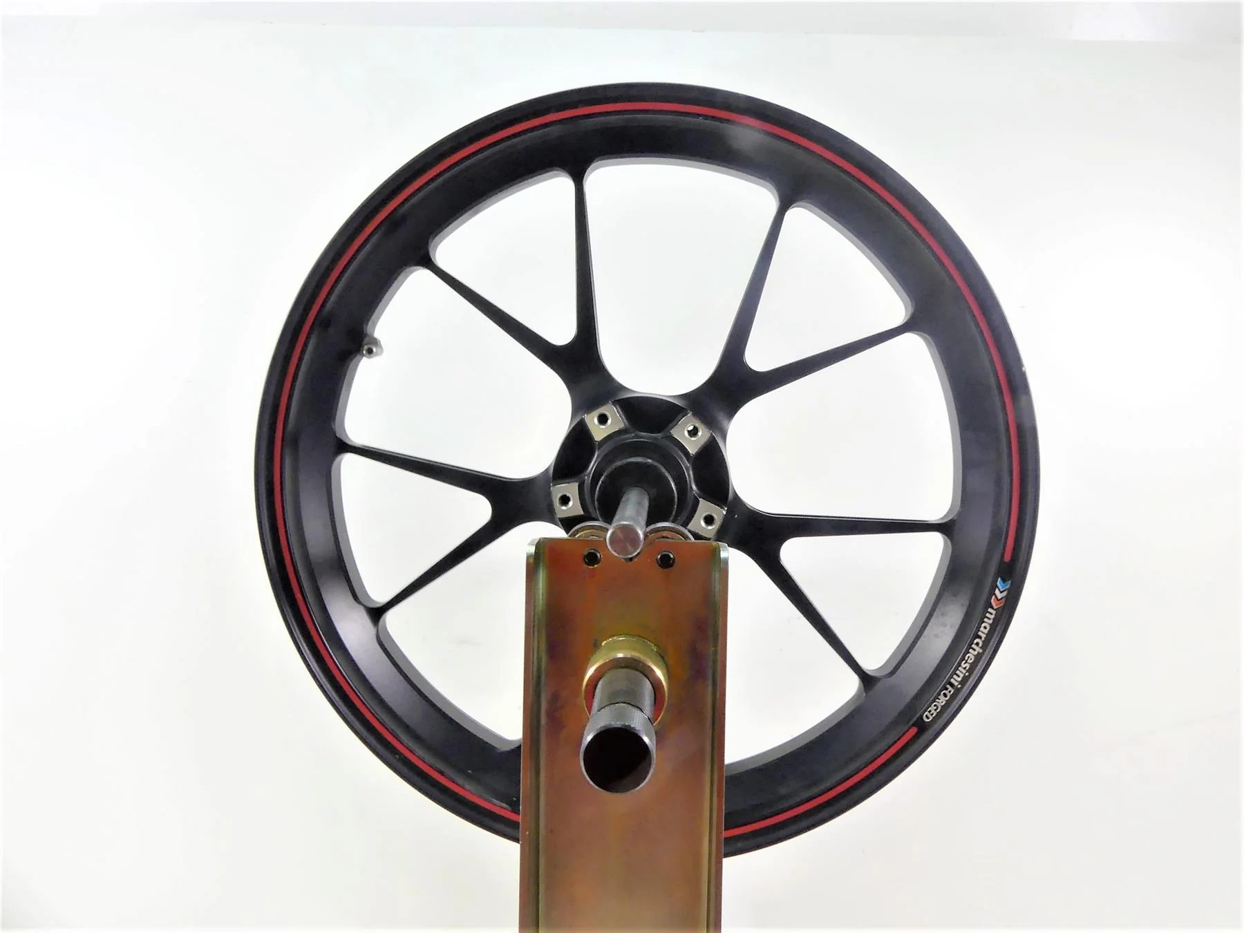 2008 Ducati Hypermotard 1100S Straight Marchesini Front Wheel 17x3.5 50121151AB