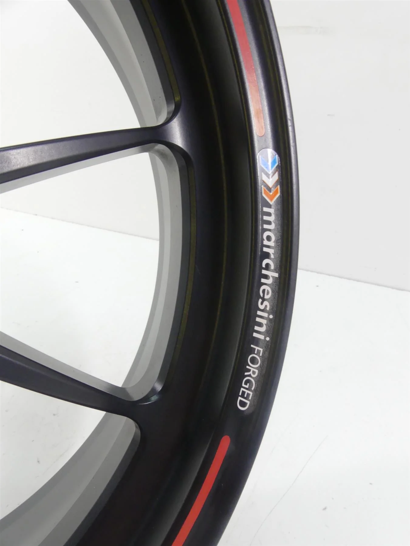 2008 Ducati Hypermotard 1100S Straight Marchesini Rear Wheel 17x5.5 50221291AB - Image 7