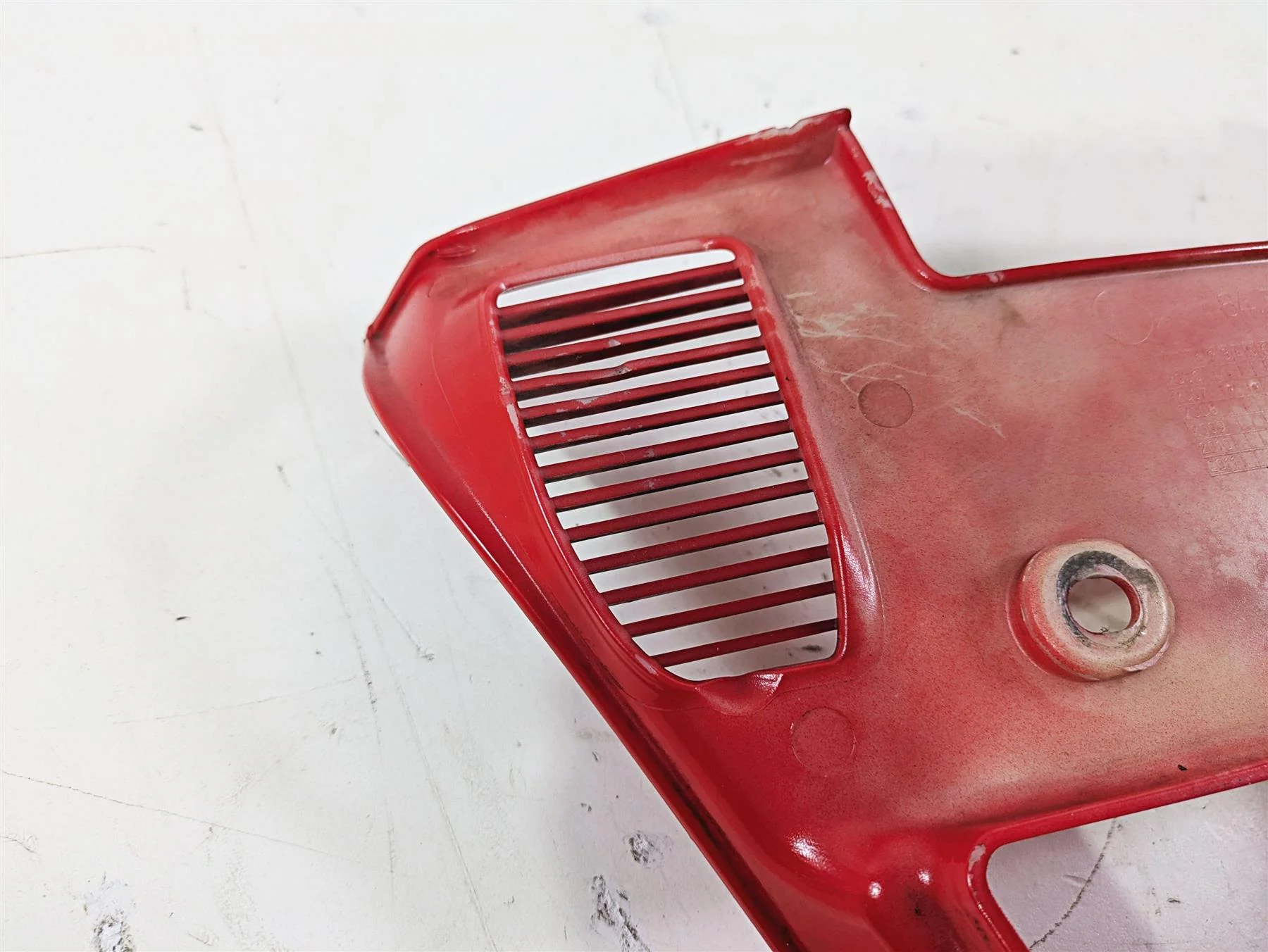 2008 Ducati SBK 1098 S Air Manifold Radiator Guard Cover Fairing Cowl 48410601 - Image 11