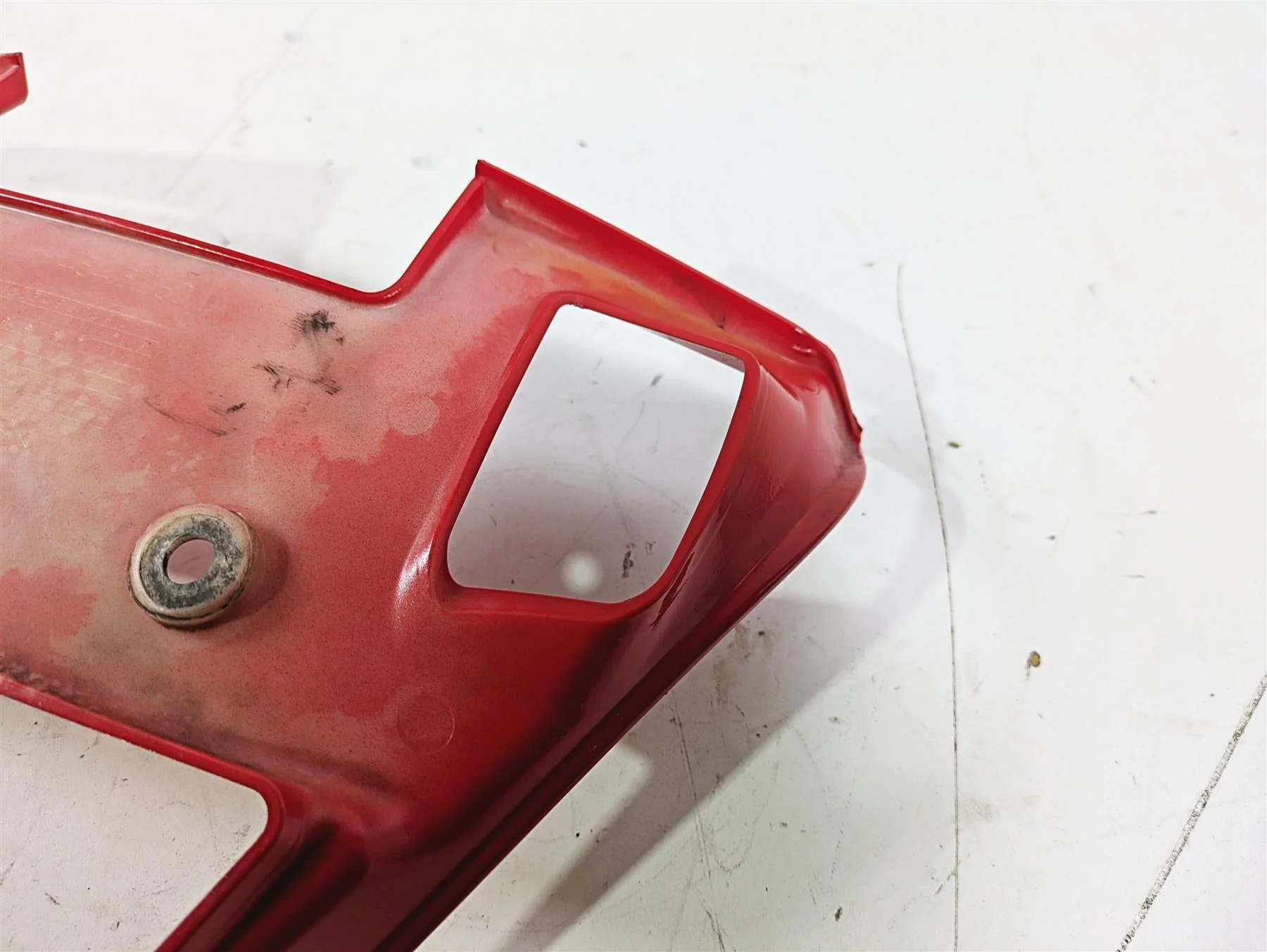 2008 Ducati SBK 1098 S Air Manifold Radiator Guard Cover Fairing Cowl 48410601 - Image 12