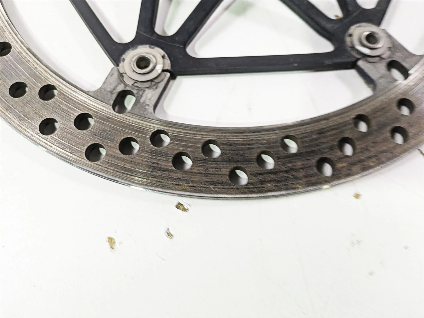 2008 Ducati SBK 1098 S Brembo Front Brake Rotor Disc Set 49240901A 71311973A - Image 8
