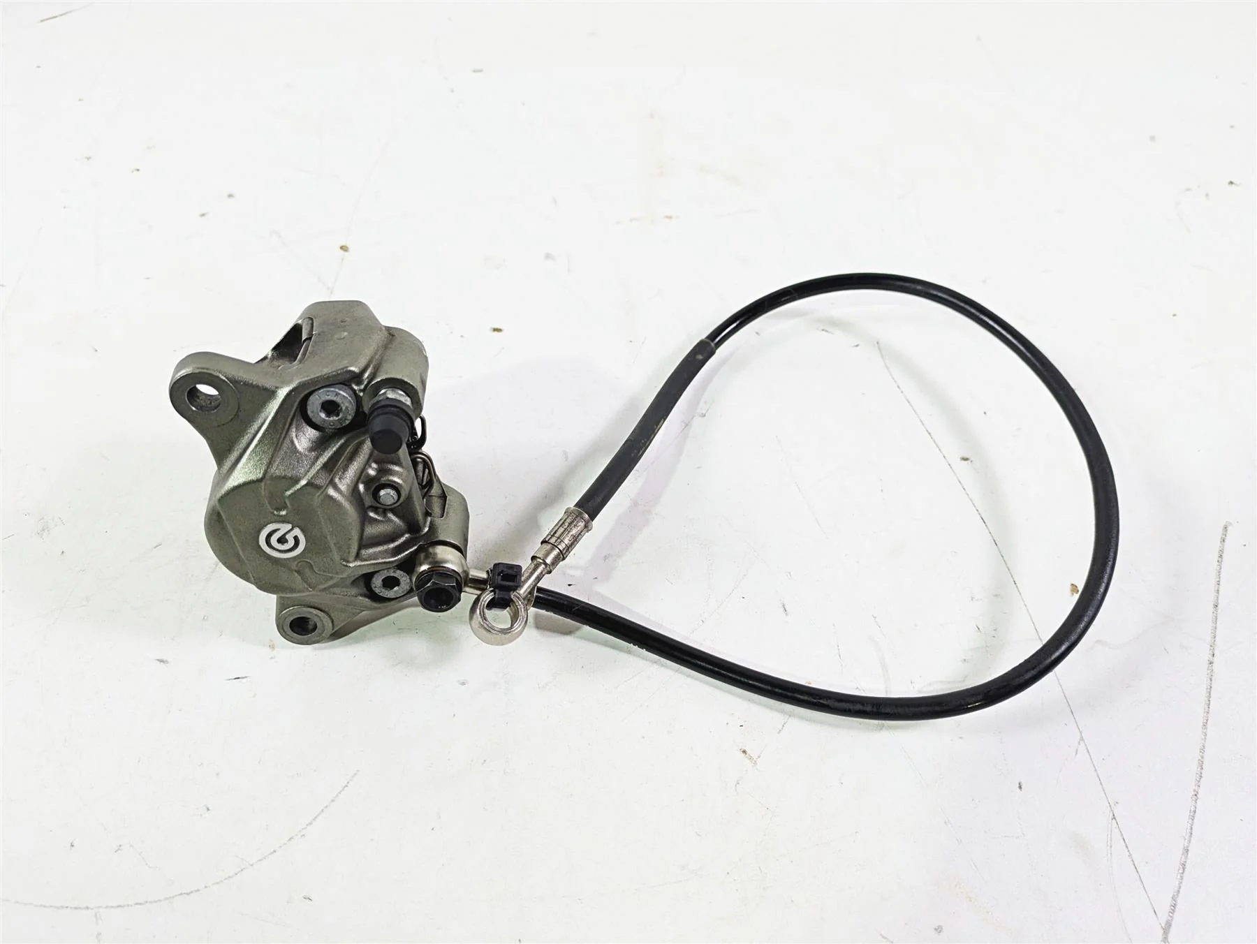 2008 Ducati SBK 1098 S Brembo Rear Brake Caliper + Line 61140291A
