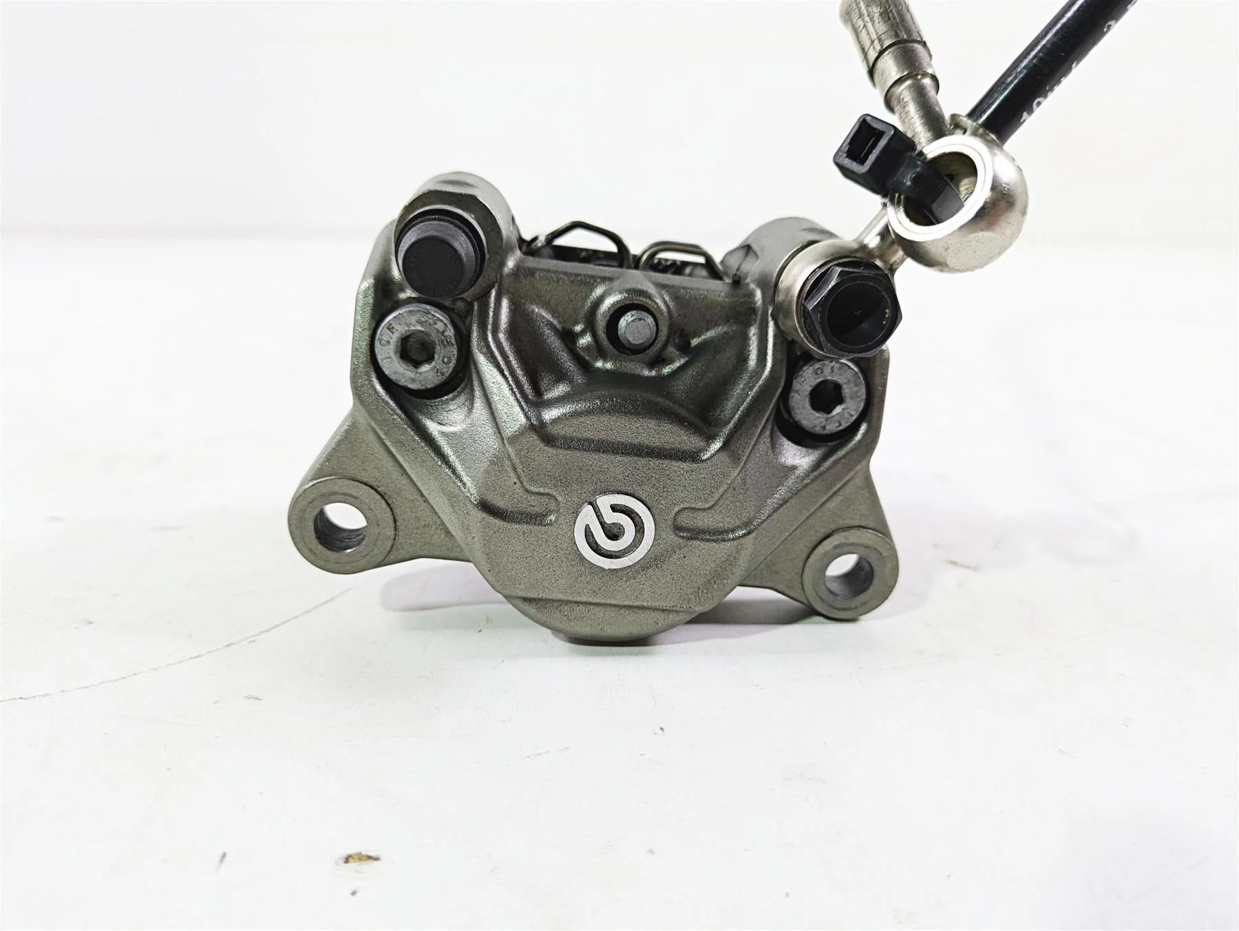 2008 Ducati SBK 1098 S Brembo Rear Brake Caliper + Line 61140291A - Image 5