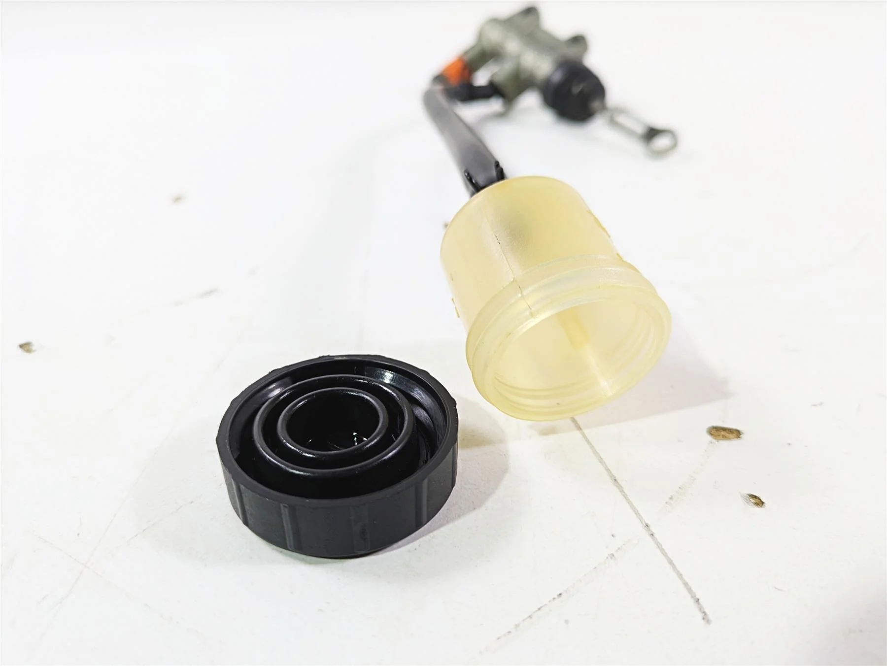 2008 Ducati SBK 1098 S Brembo Rear Brake Master Cylinder 62540181B - Image 2