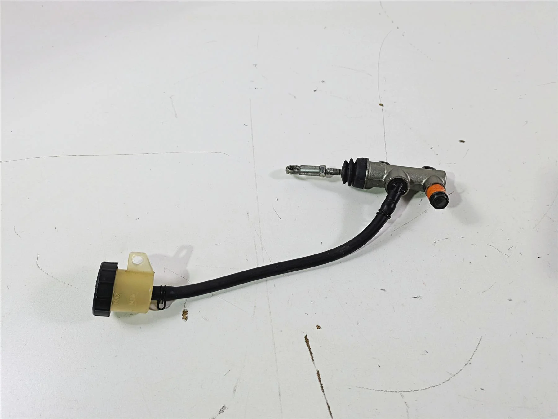 2008 Ducati SBK 1098 S Brembo Rear Brake Master Cylinder 62540181B - Image 4