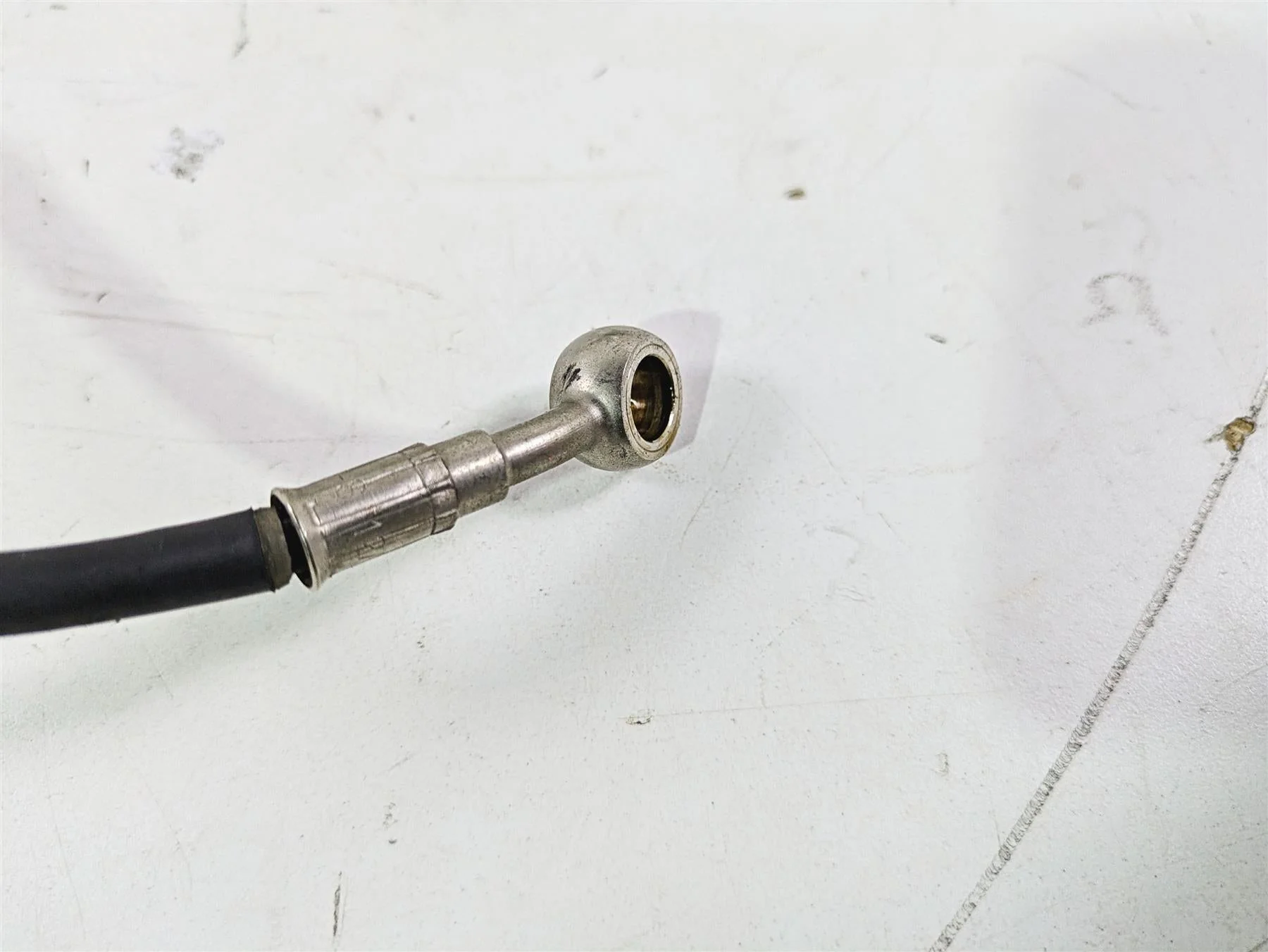 2008 Ducati SBK 1098 S Clutch Slave Cylinder + Line 19540031A - Image 6