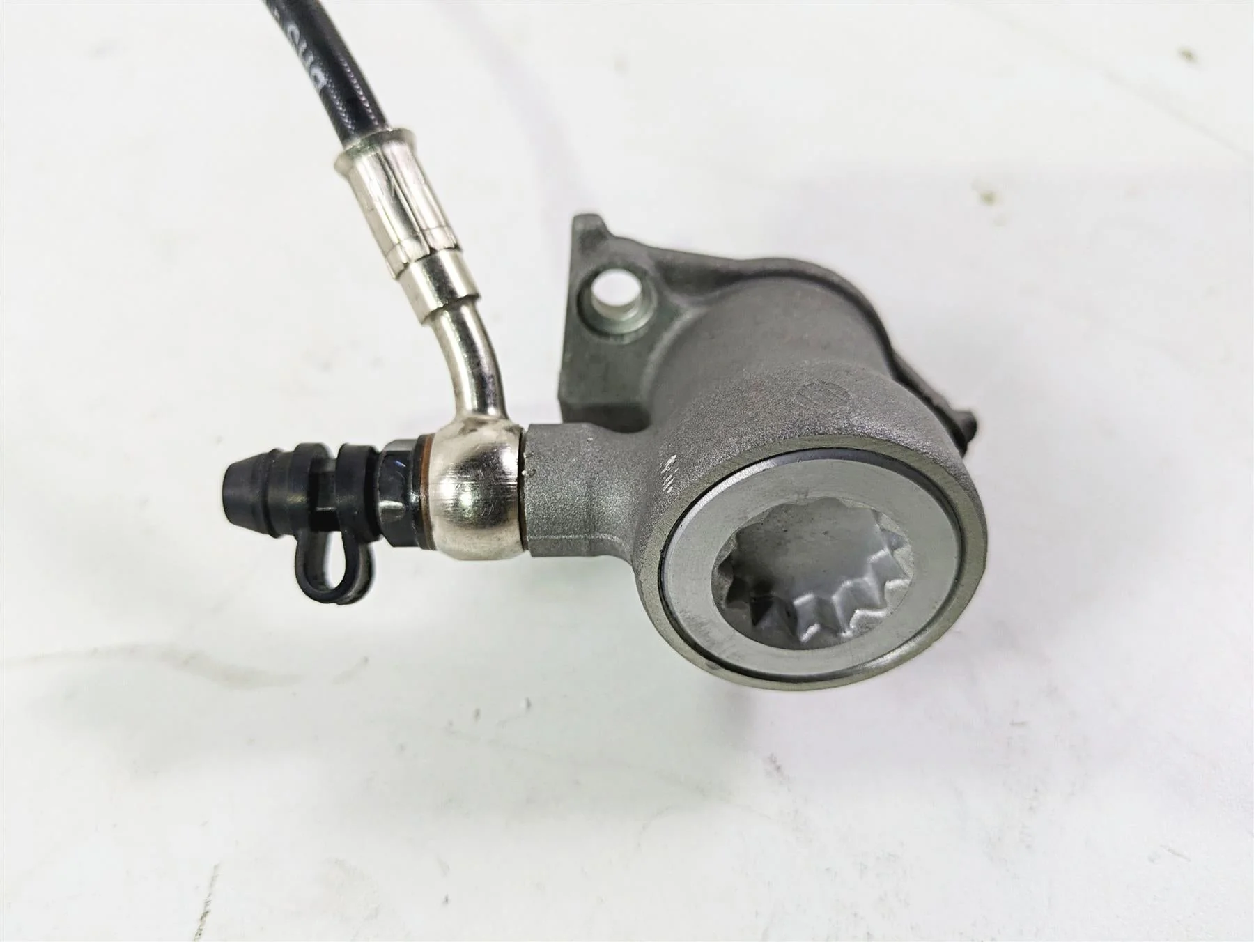 2008 Ducati SBK 1098 S Clutch Slave Cylinder + Line 19540031A - Image 9
