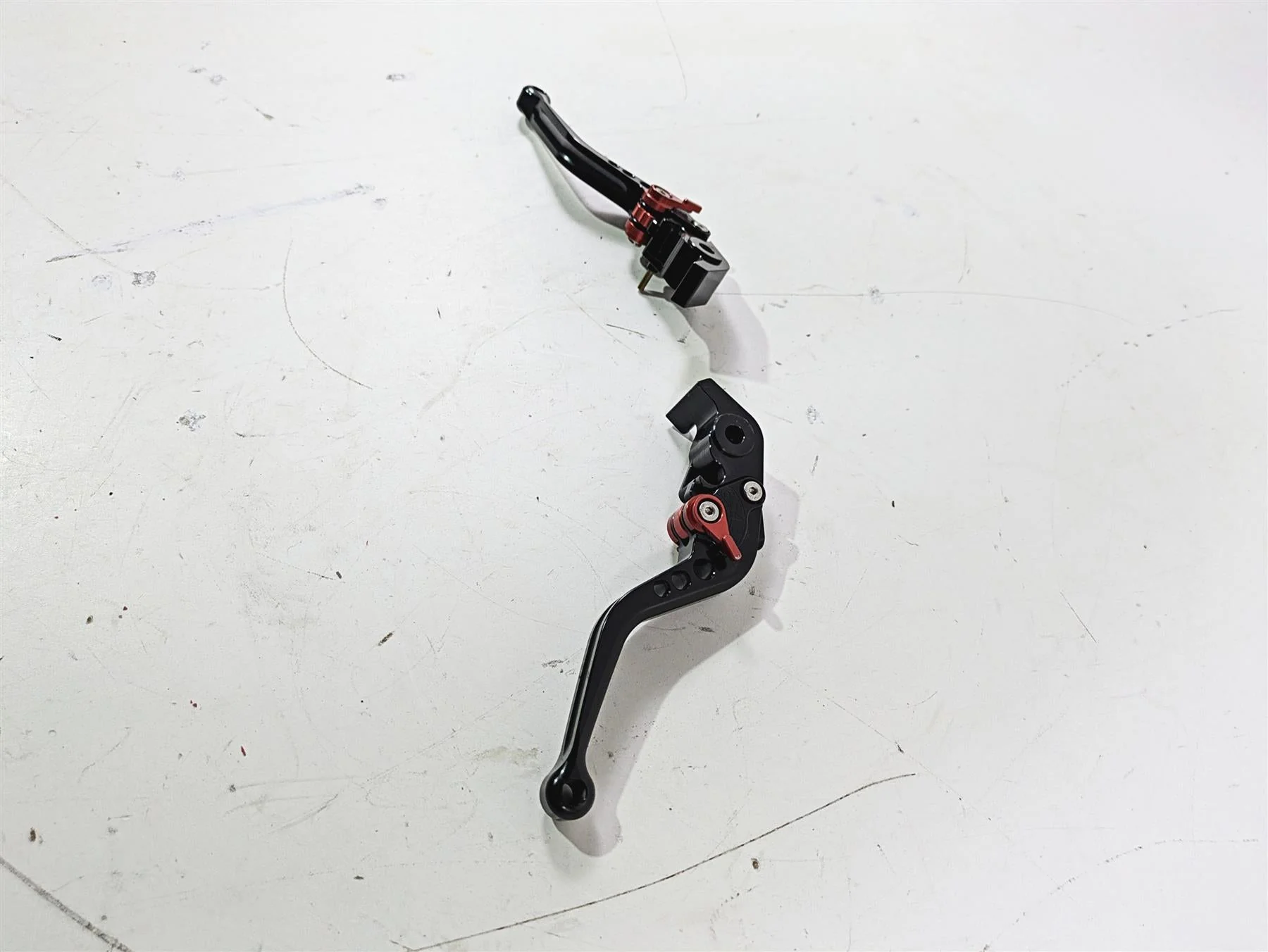 2008 Ducati SBK 1098 S Front Brake & Clutch Lever Set - Image 3