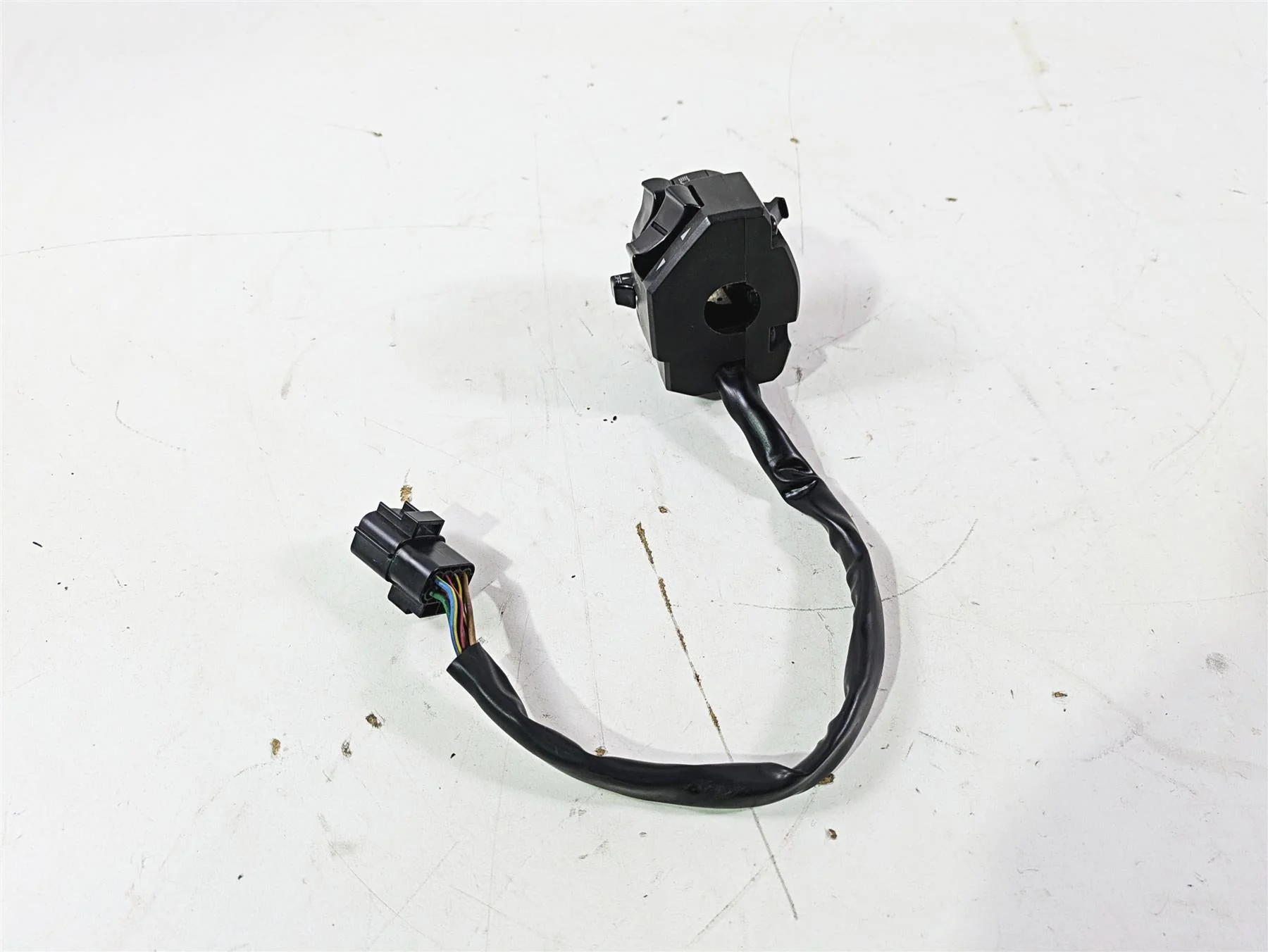 2008 Ducati SBK 1098 S Left Hand Turn Signal Lights Control Switch 65110041A - Image 2