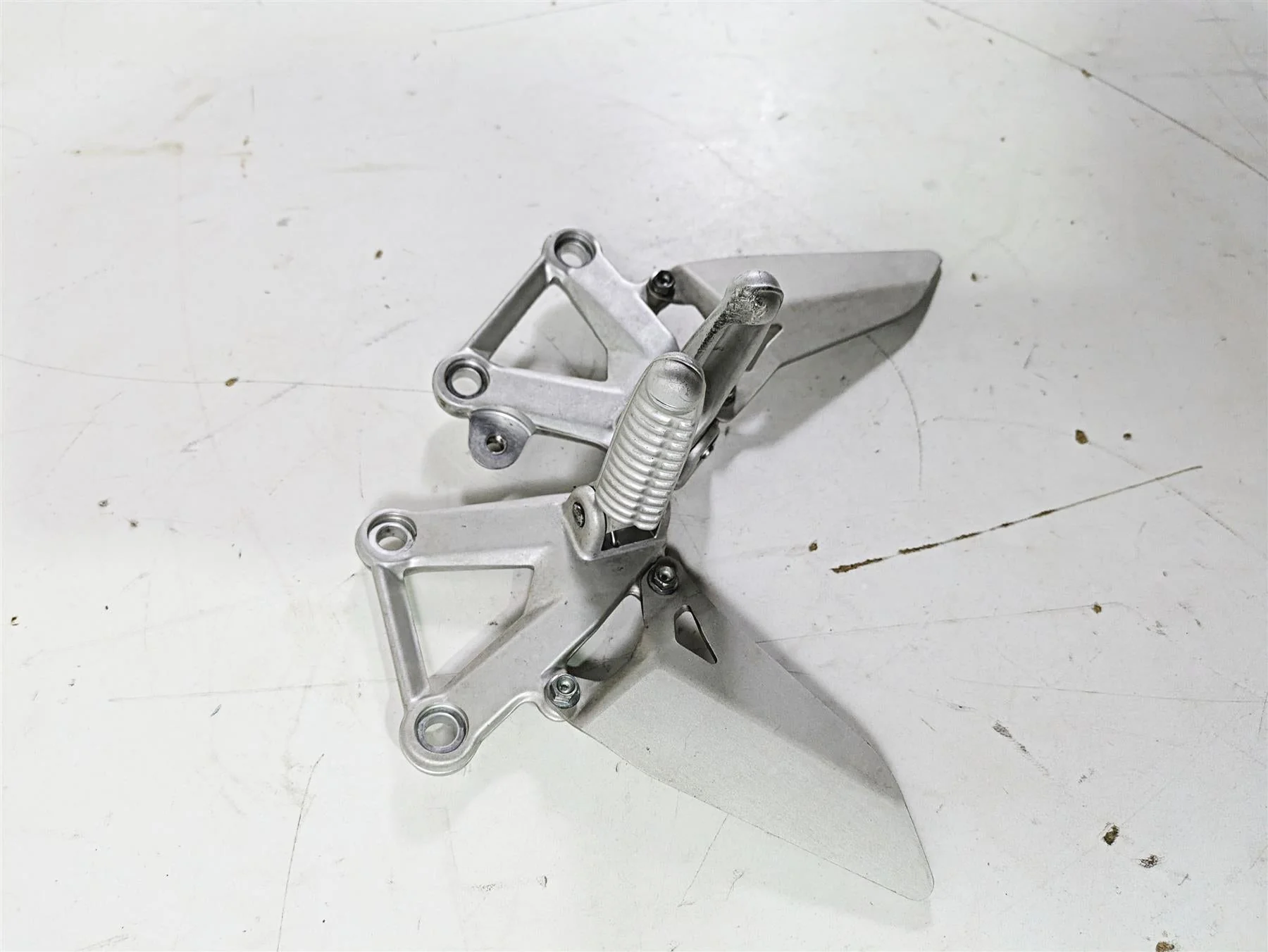 2008 Ducati SBK 1098 S Left Right Rider Footpeg Set 82411231A 82411221A - Image 2