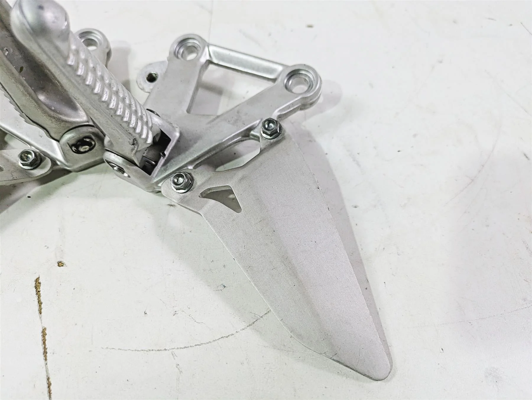 2008 Ducati SBK 1098 S Left Right Rider Footpeg Set 82411231A 82411221A - Image 5