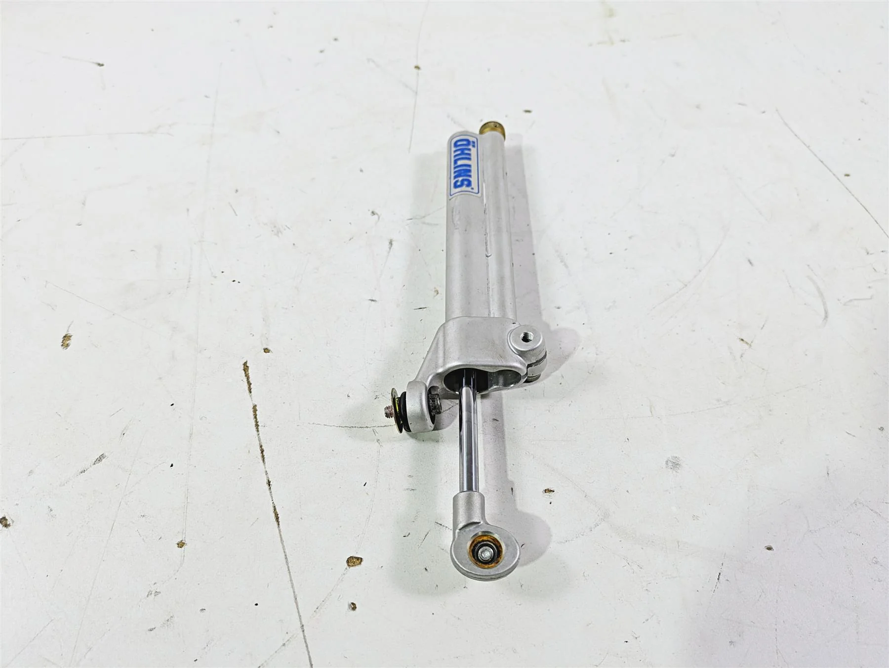 2008 Ducati SBK 1098 S Ohlins Steering Damper & Mounts 36410031A - Image 2