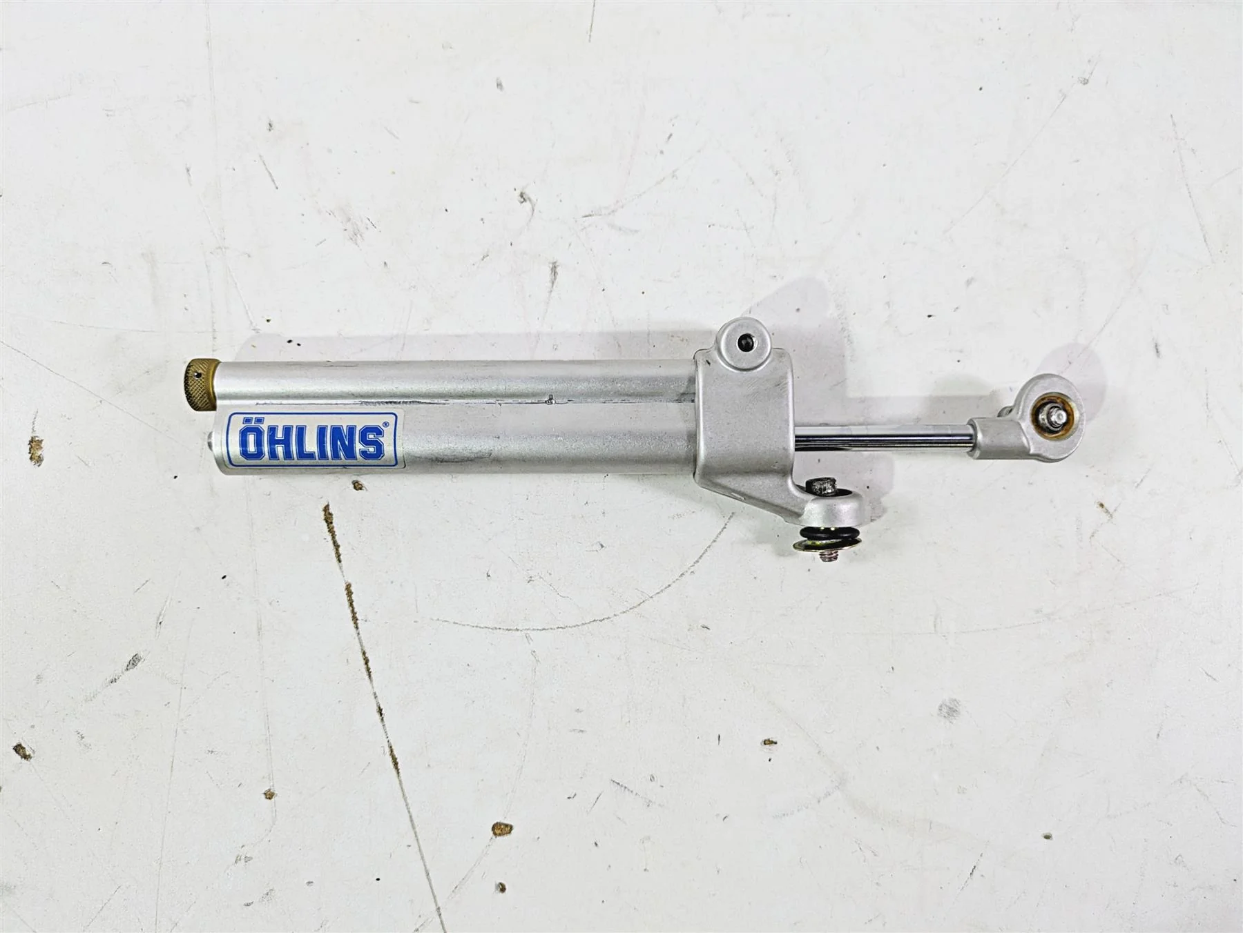 2008 Ducati SBK 1098 S Ohlins Steering Damper & Mounts 36410031A - Image 5