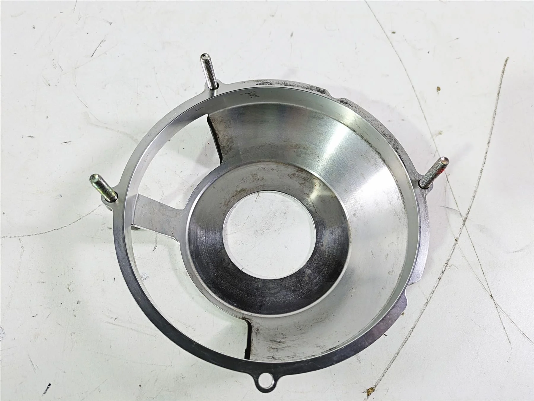 2008 Ducati SBK 1098 S Performance Aluminum Carbon Fiber Clutch Cover 969943AAA - Image 11