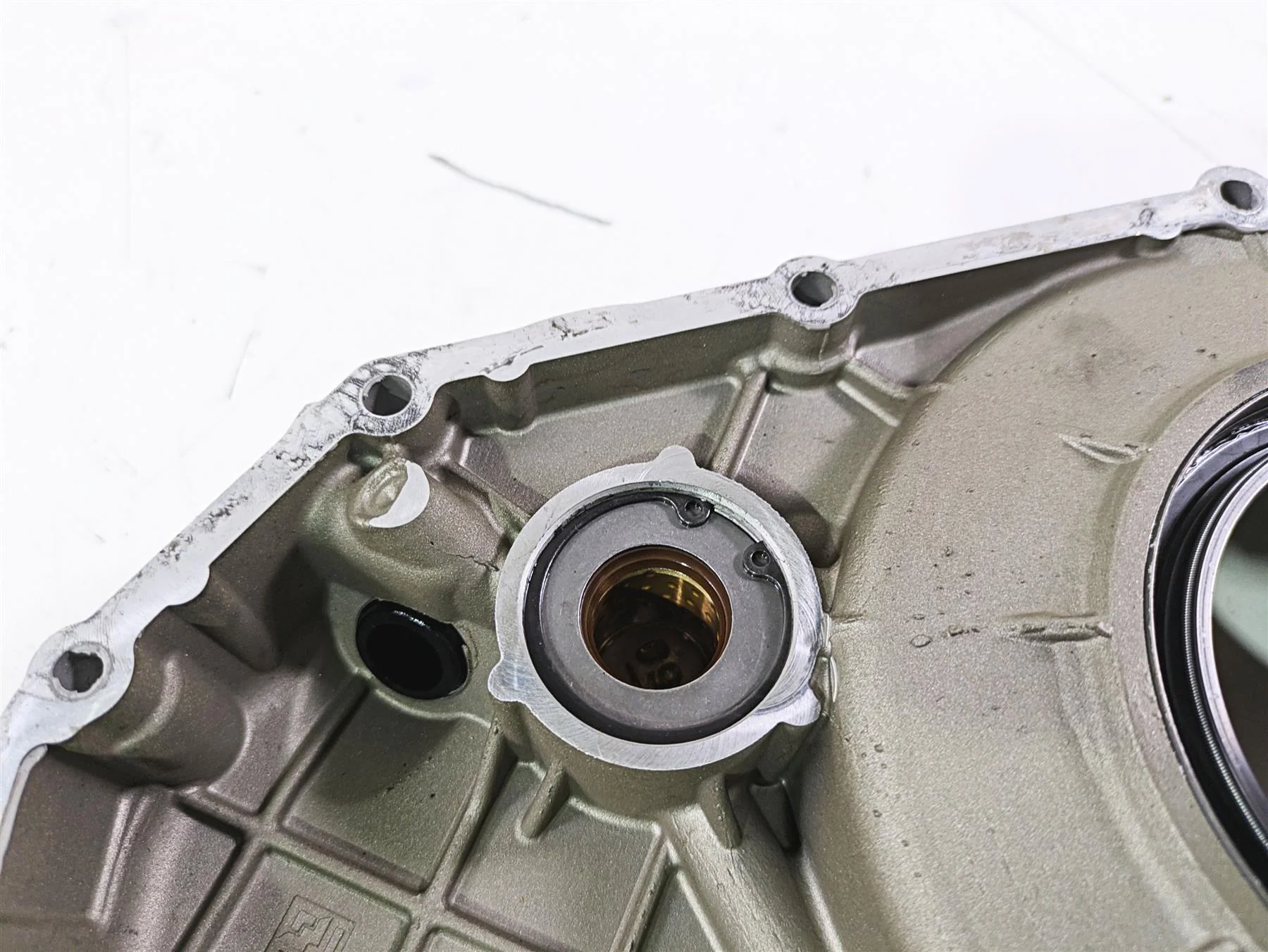 2008 Ducati SBK 1098 S Side Engine Clutch Cover 24321151AB - Image 12
