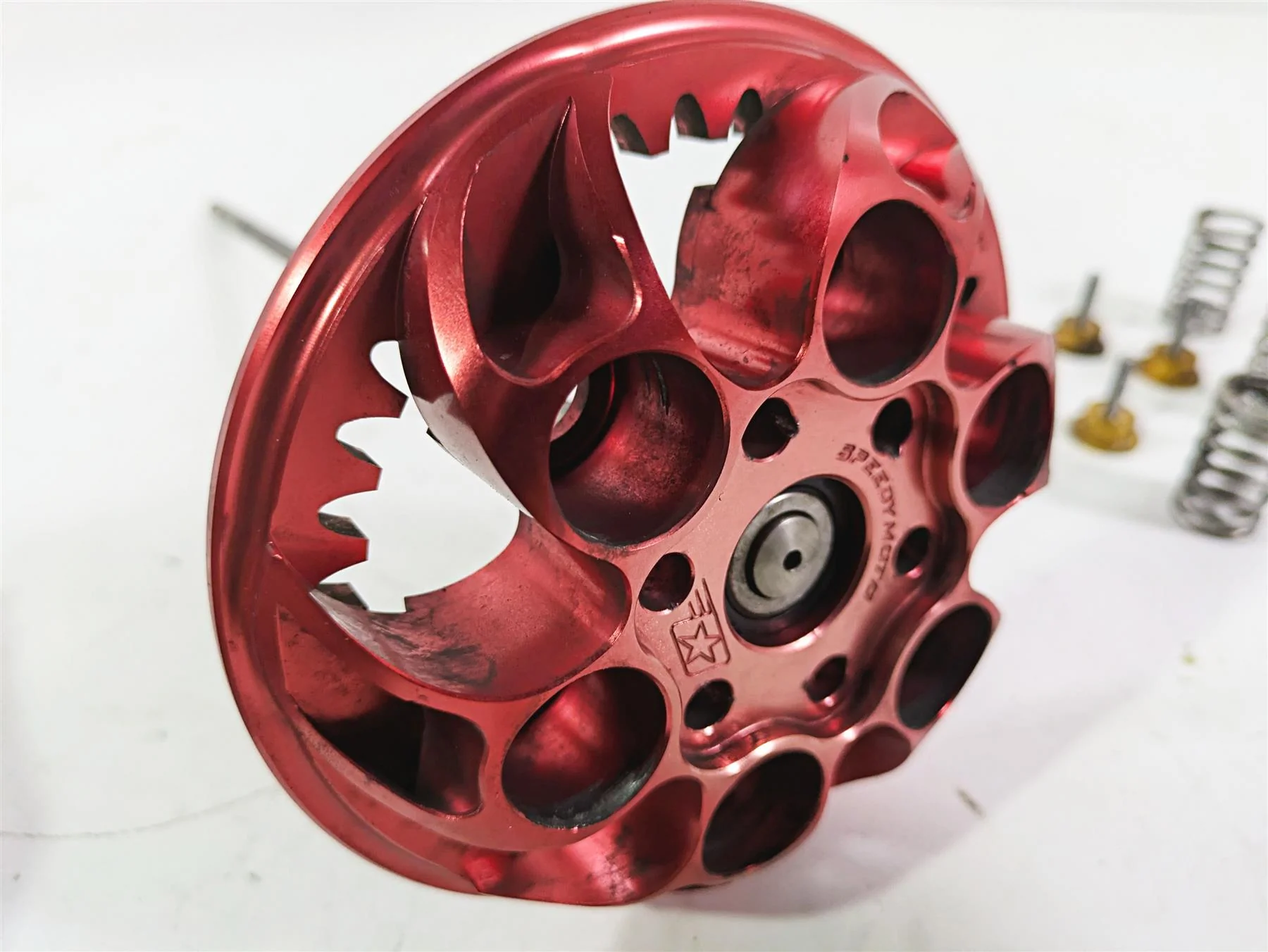 2008 Ducati SBK 1098 S Speedymoto Kukri Pro Clutch Pressure Plate Set 06-0204 - Image 12