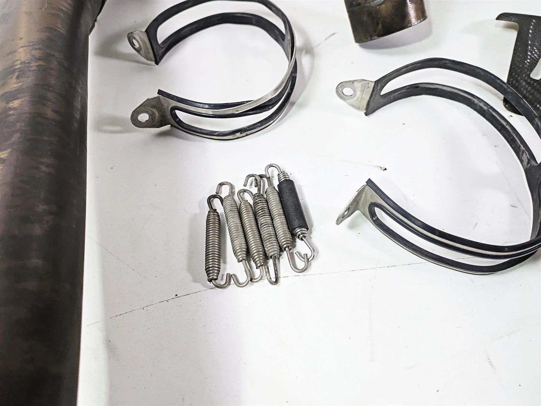 2008 Ducati SBK 1098 S Termignoni Full Exhaust Muffler Header Cdi Set 96117807B - Image 7