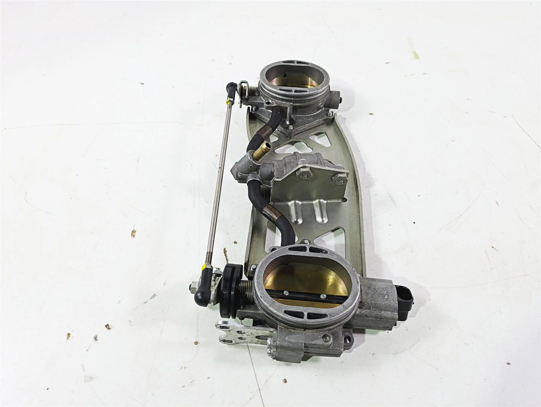 2008 Ducati SBK 1098 S Throttle Body Bodies 28240791A - Image 2
