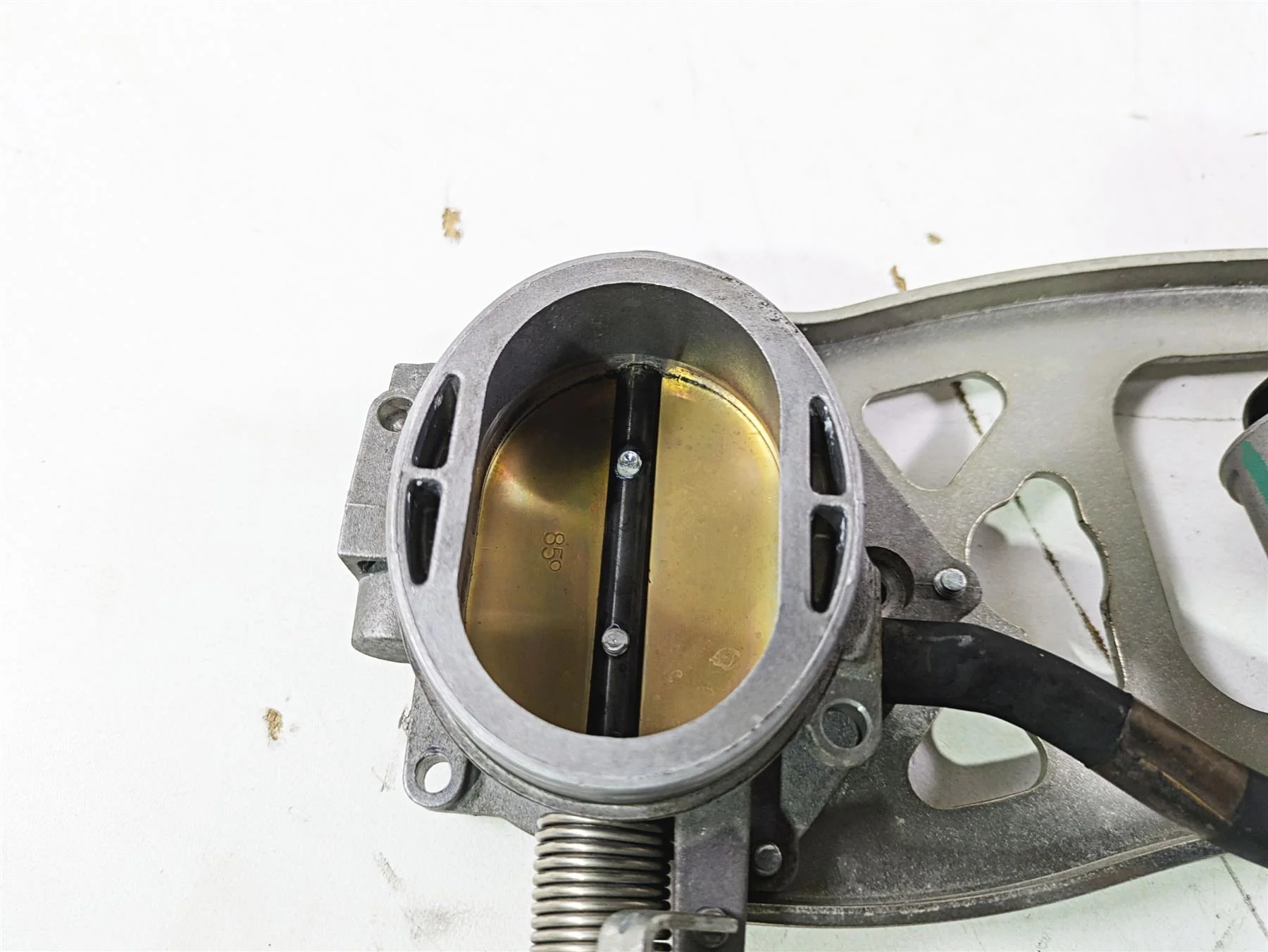 2008 Ducati SBK 1098 S Throttle Body Bodies 28240791A - Image 7