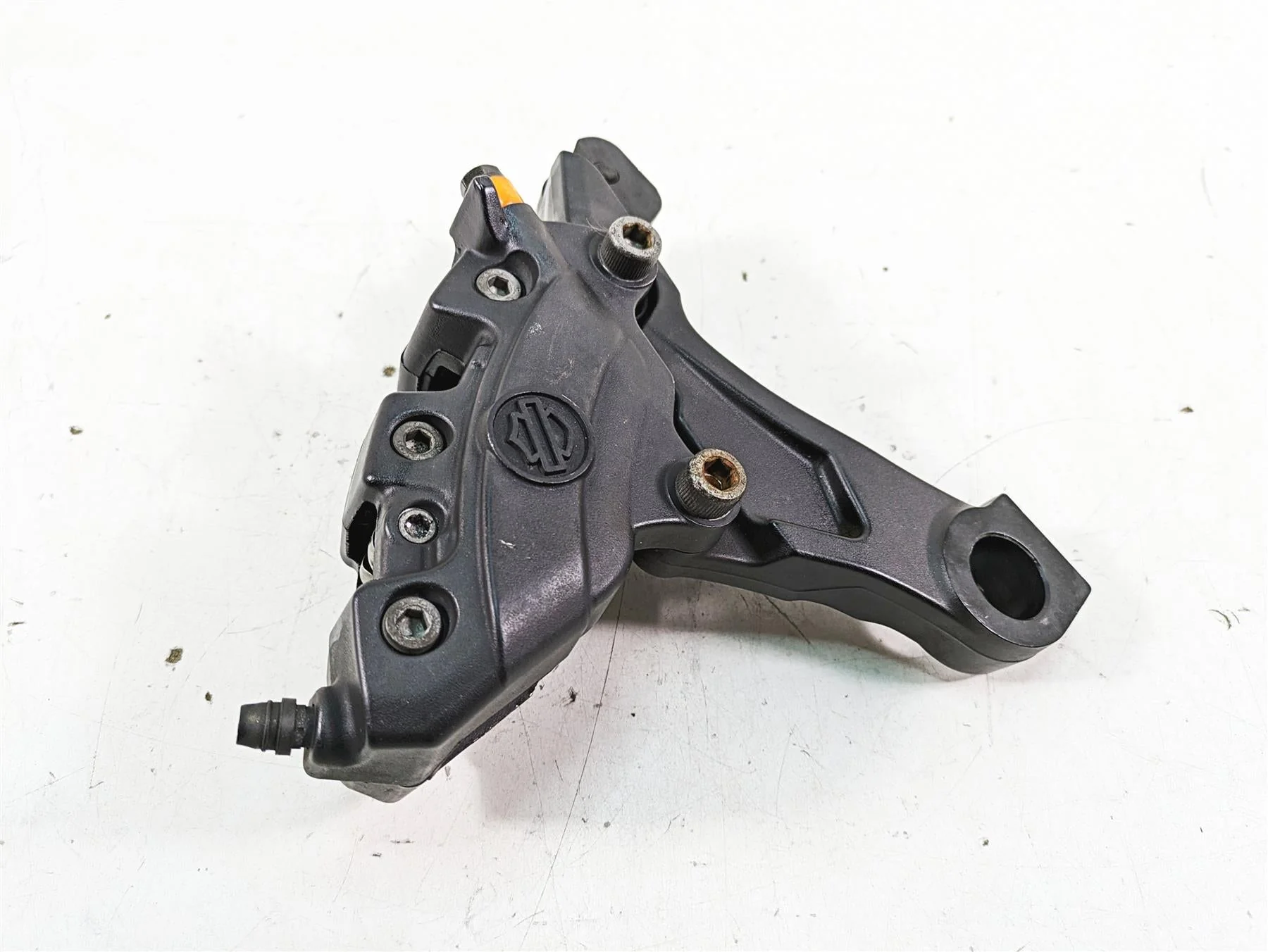 2008 Harley FLHTCU Electra Glide Brembo Rear Brake Caliper - Read 44080-08C - Image 6