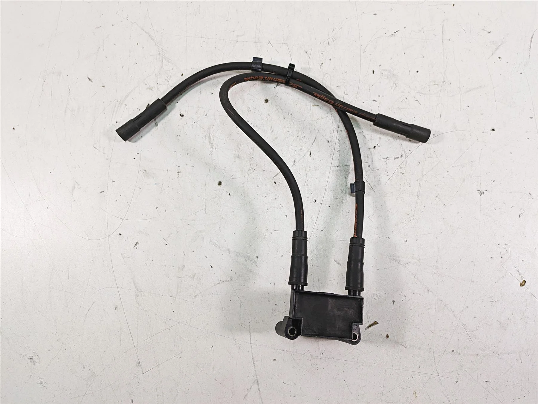 2008 Harley FLHTCU Electra Glide Ignition Coil Wires Plugs Set 31696-07A - Image 5