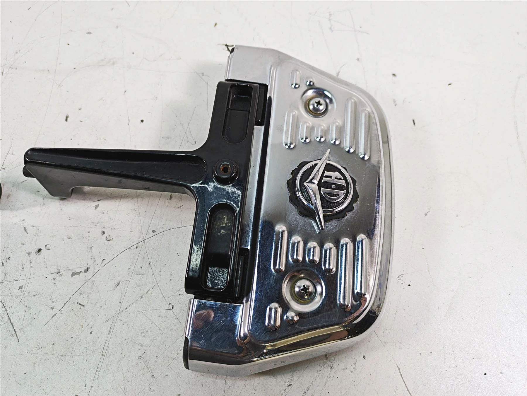2008 Harley FLHTCU Electra Glide Left Right Passenger Floor Board Set 52719-93B - Image 11