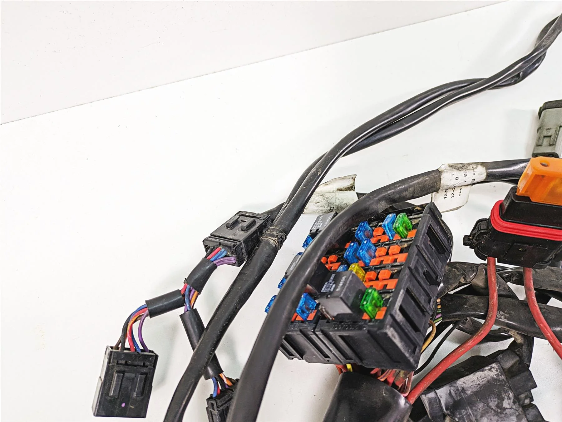 2008 Harley FLHTCU Electra Glide Main Wiring Harness Loom Abs - No Cuts 70121-08 - Image 7