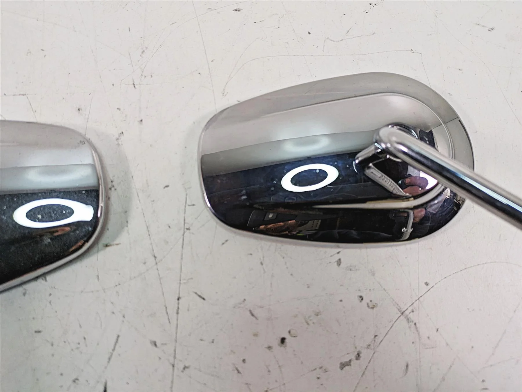2008 Harley FLHTCU Electra Glide Rear View Mirror Set 91840-03B 91845-03B - Image 12