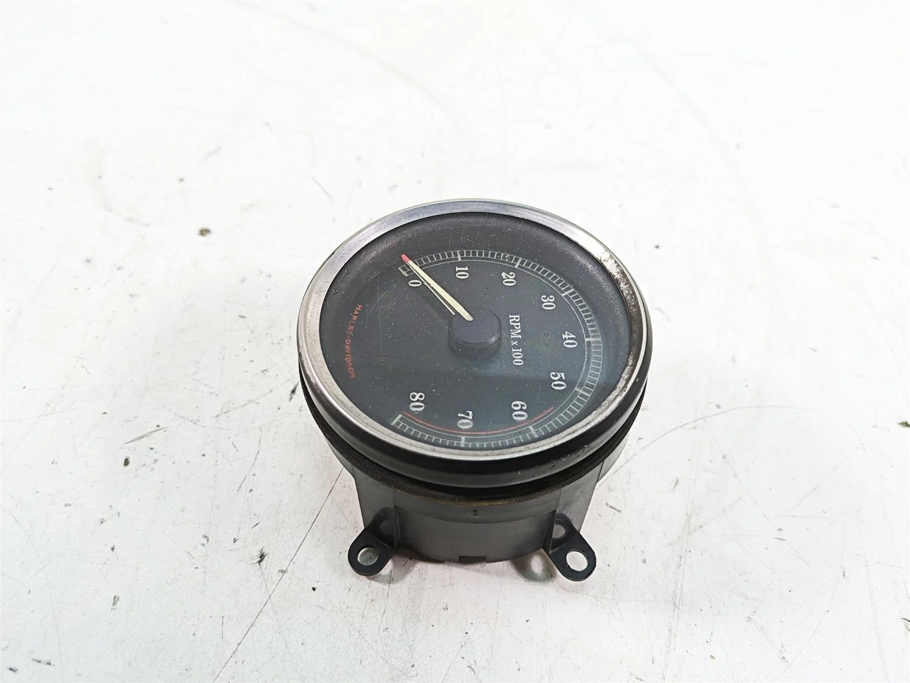 2008 Harley FLHTCU Electra Glide Tachometer Tacho Meter Gauge - Read 67348-04D - Image 2