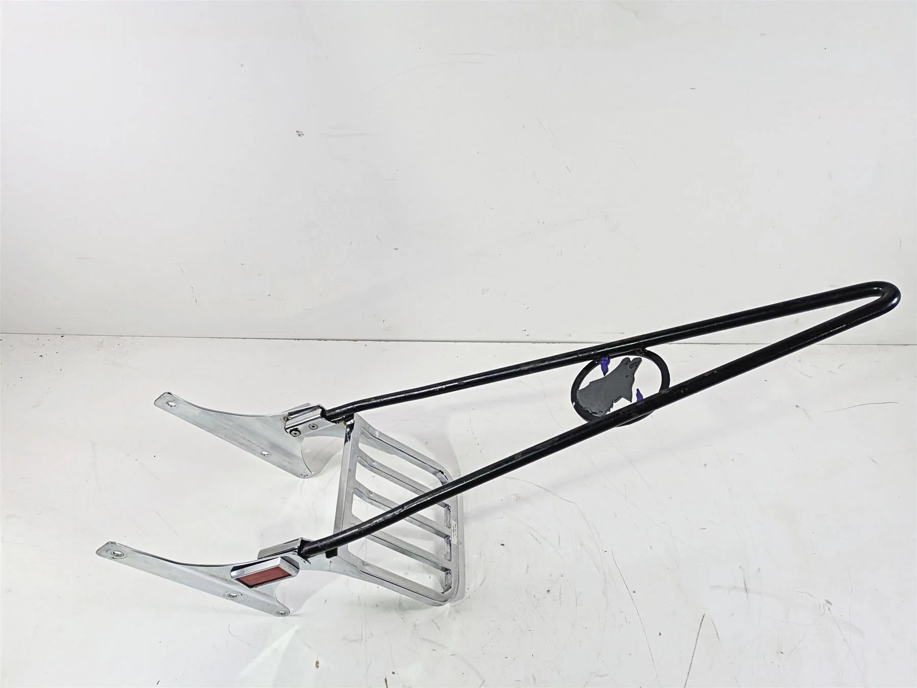 2008 Harley FLSTC 105TH Softail Heritage 30" Sissy Bar Back Rest Set 52787-00 - Image 6