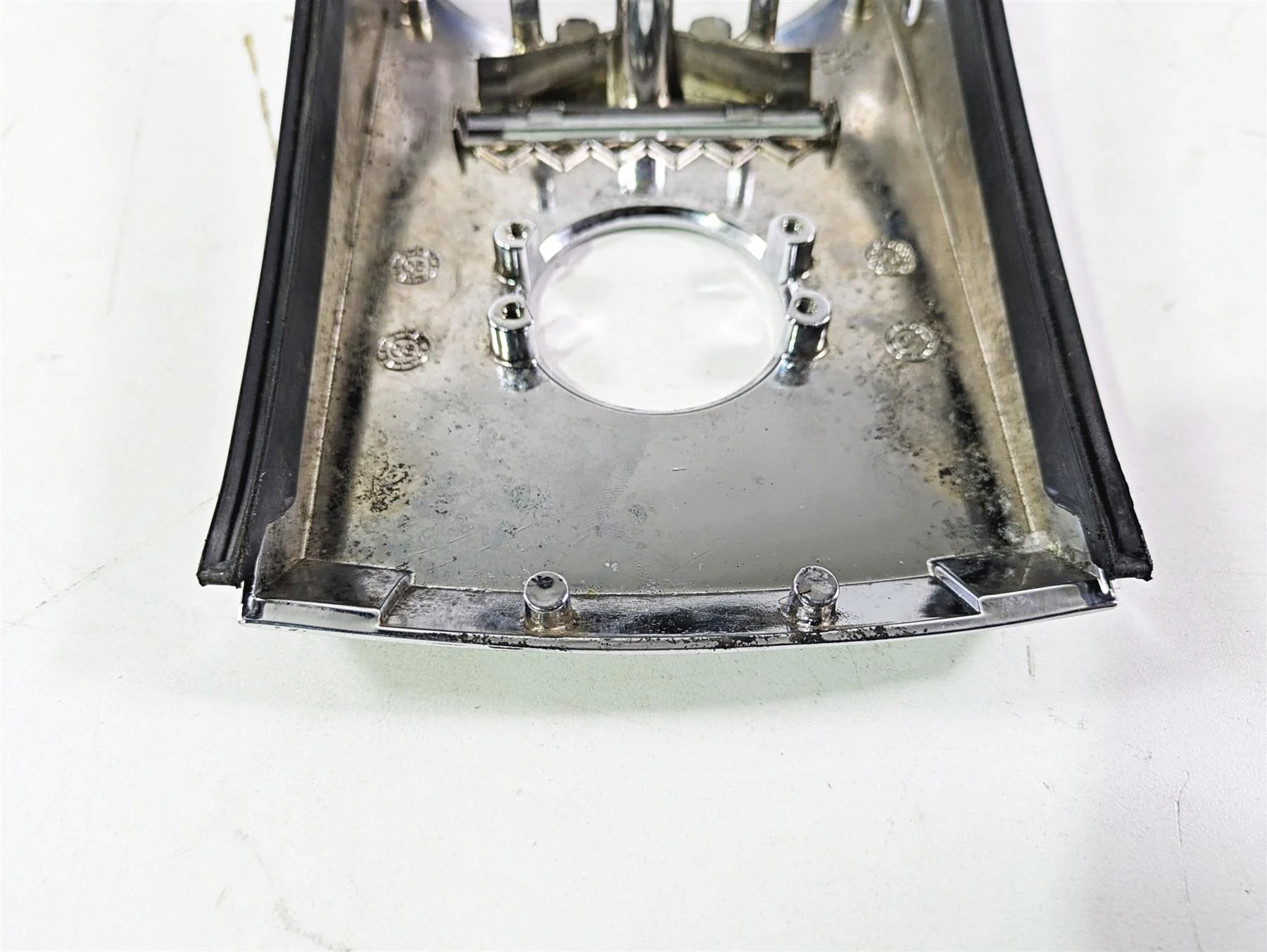 2008 Harley FLSTC 105TH Softail Heritage Fuel Tank Dash Cover Console 71273-00A - Image 12