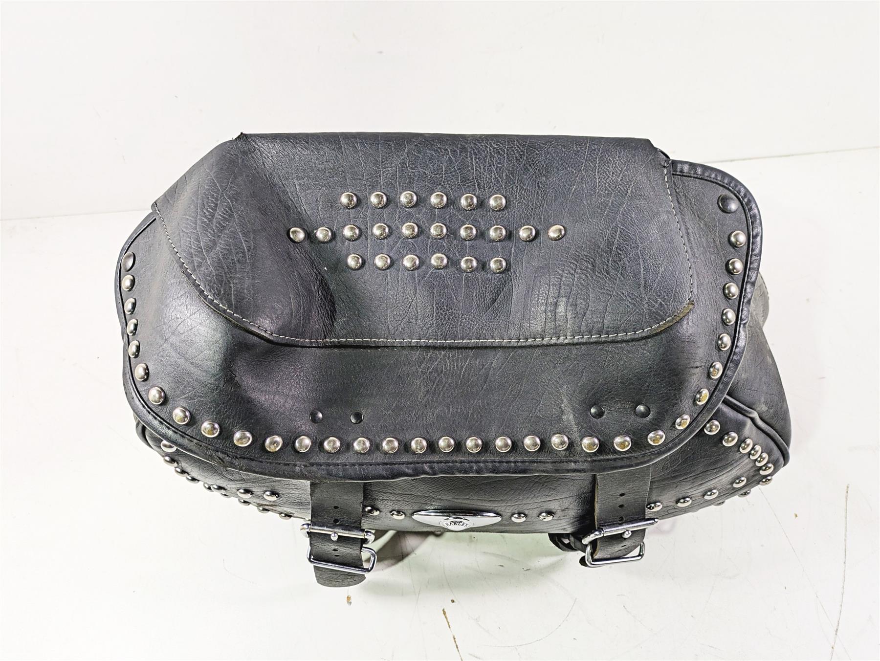 2008 Harley FLSTC 105TH Softail Heritage Left Saddlebag Saddle Bag 90476-06A - Image 5