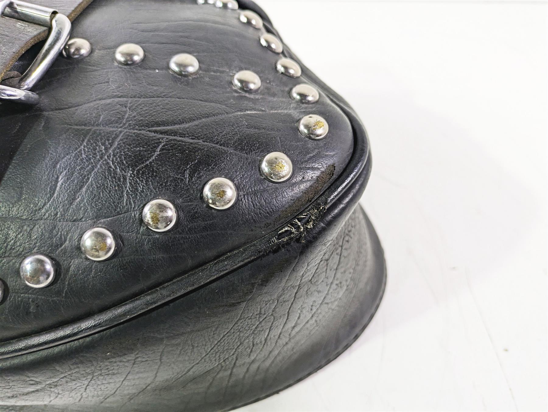 2008 Harley FLSTC 105TH Softail Heritage Left Saddlebag Saddle Bag 90476-06A - Image 6