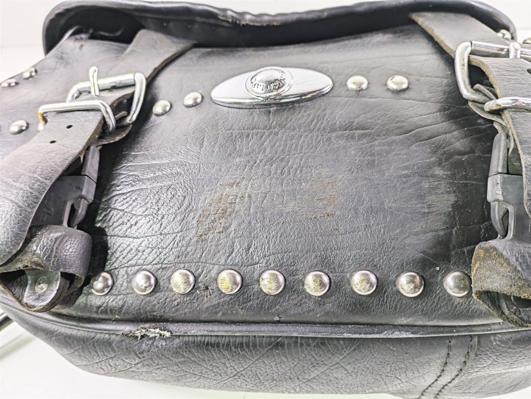 2008 Harley FLSTC 105TH Softail Heritage Left Saddlebag Saddle Bag 90476-06A - Image 7