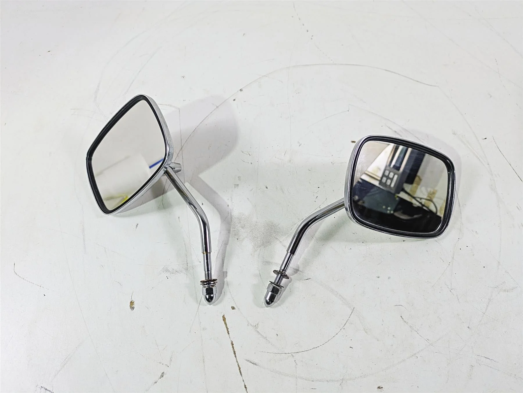 2008 Harley FLSTC 105TH Softail Heritage Live To Ride Mirror Set - Image 5