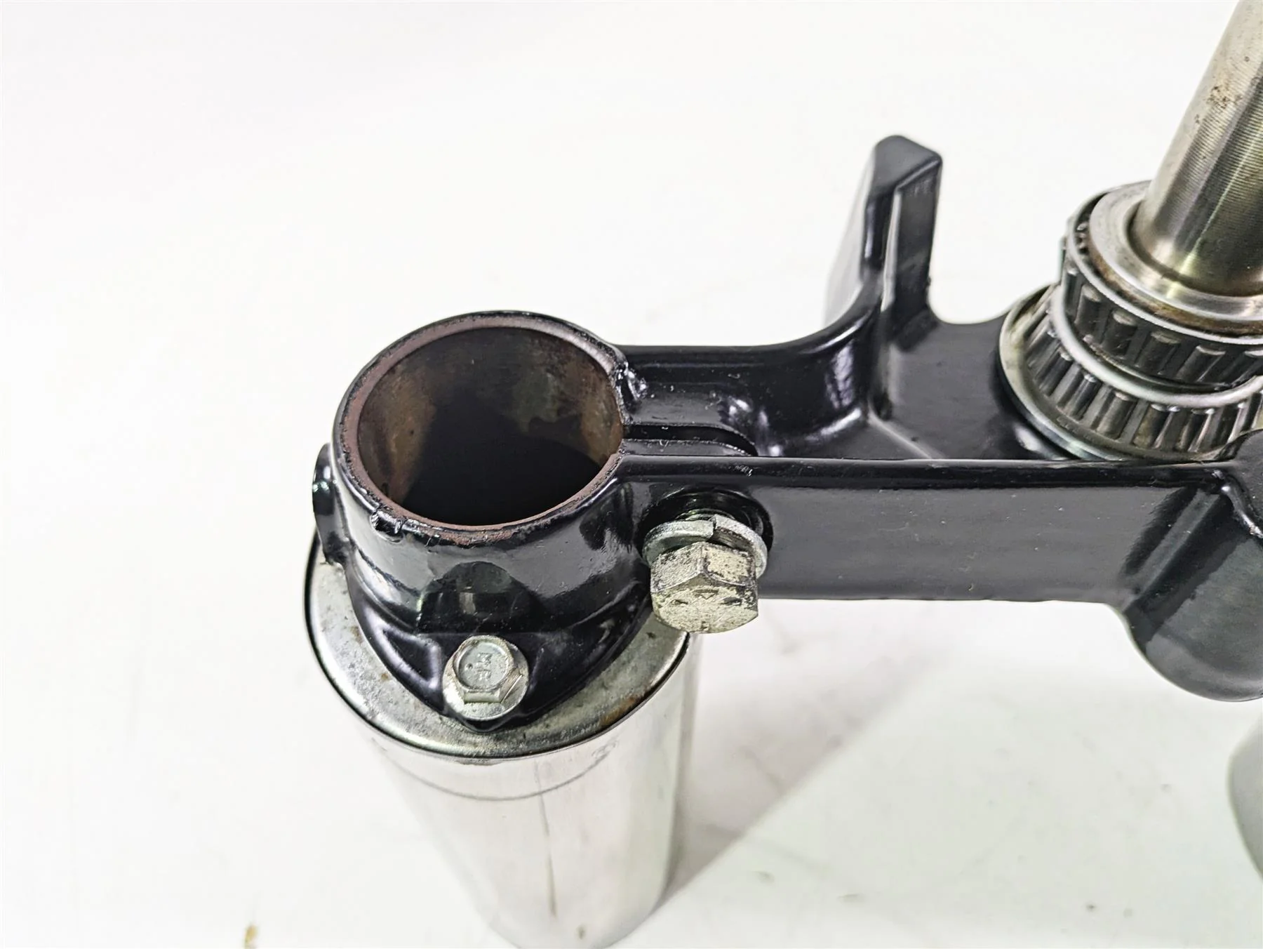 2008 Harley FLSTC 105TH Softail Heritage Lower & Upper Triple Tree Set 45605-00A - Image 8