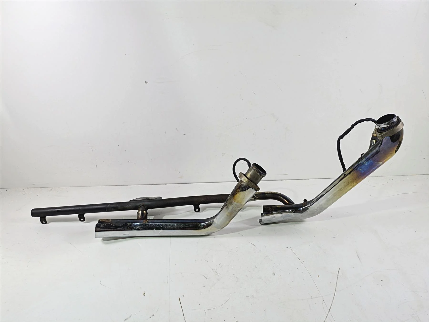 2008 Harley FLSTC 105TH Softail Heritage Oem Exhaust Header Mount Set 66781-07