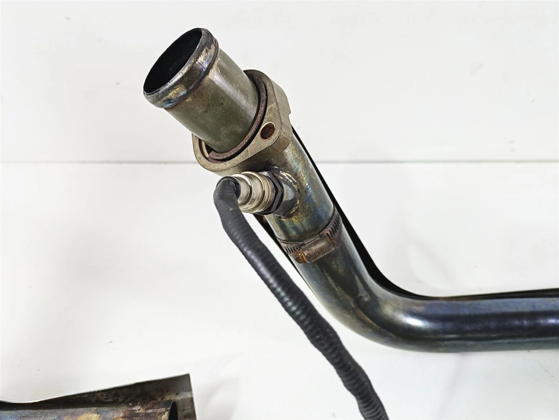 2008 Harley FLSTC 105TH Softail Heritage Oem Exhaust Header Mount Set 66781-07 - Image 5