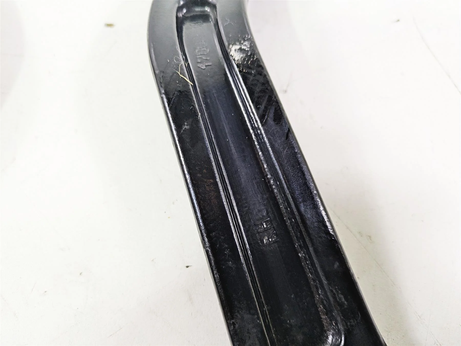 2008 Harley FLSTC 105TH Softail Heritage Rear Black Fender Mount Set 47802-08 - Image 9