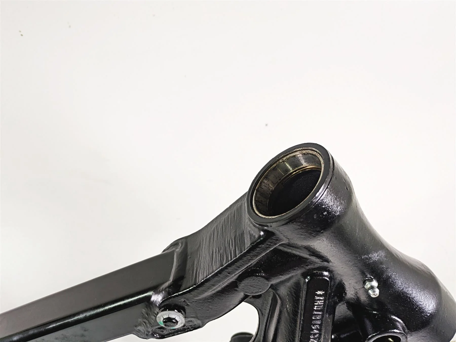 2008 Harley FLSTC 105TH Softail Heritage Straight Main Frame Chassis With Salvage Texas Title 47173-11BHP - Image 3