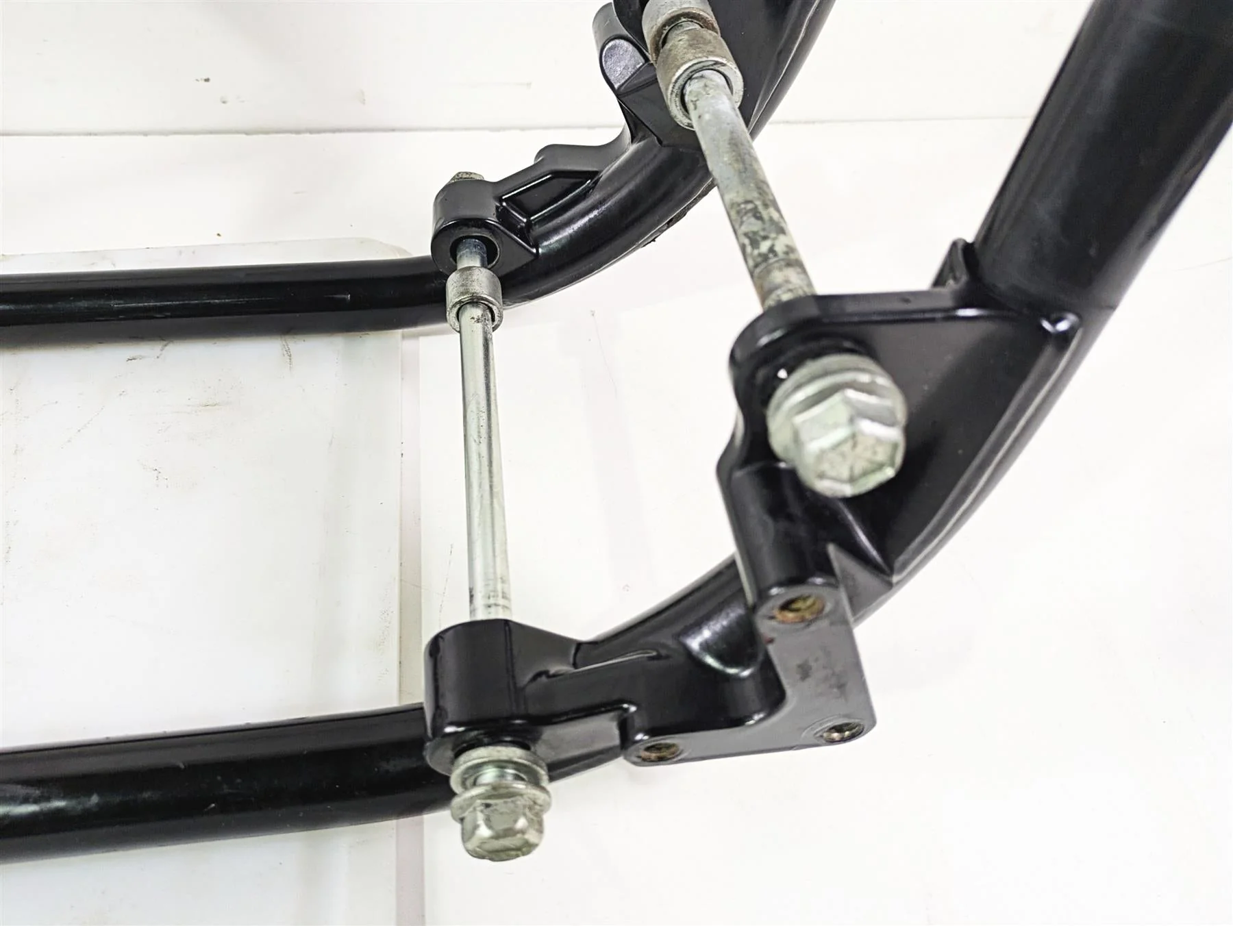 2008 Harley FLSTC 105TH Softail Heritage Straight Main Frame Chassis With Salvage Texas Title 47173-11BHP - Image 4