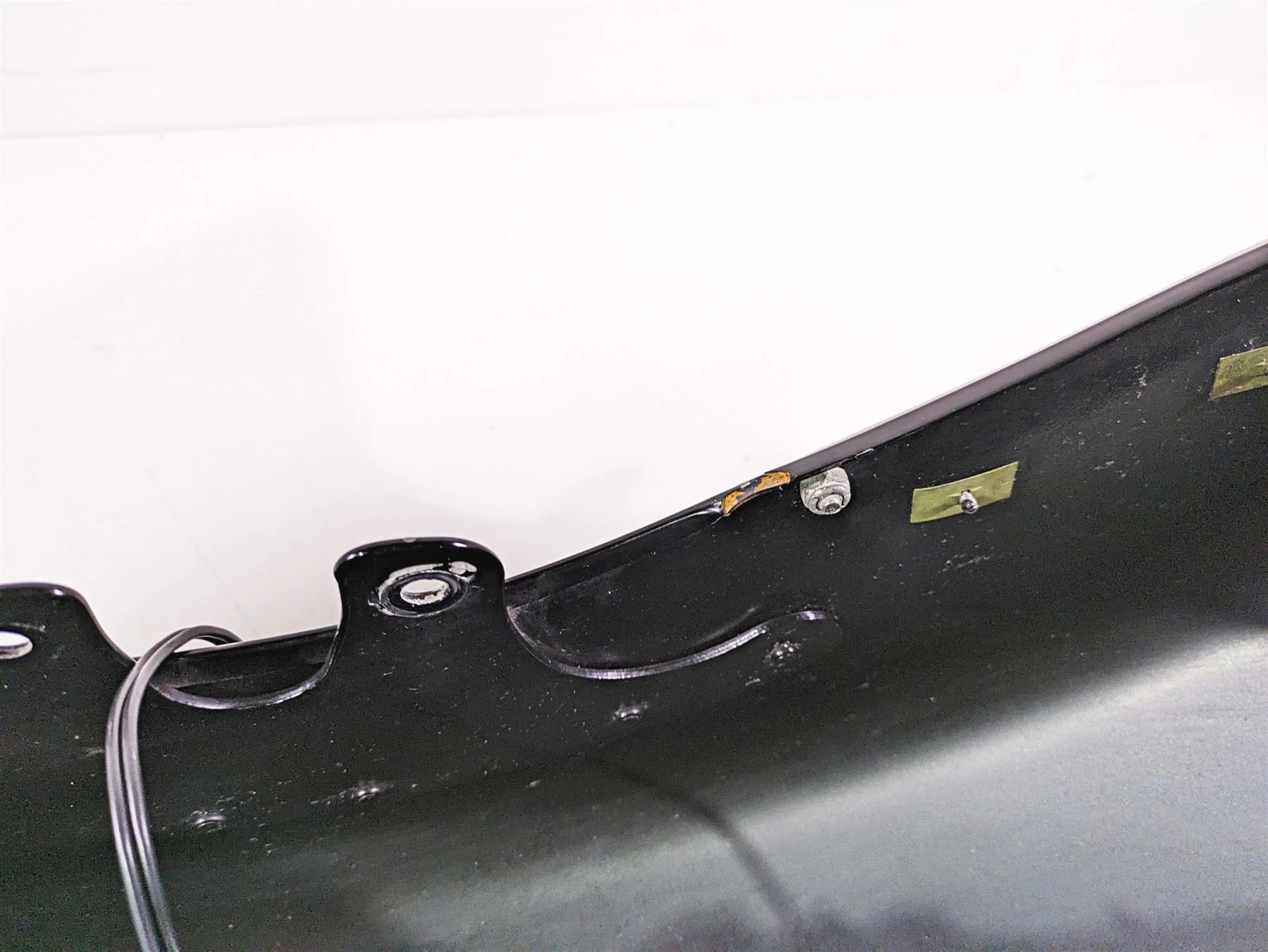 2008 Harley FLSTC Softail Heritage Front Fender Vivid Blavck - Read 59129-03 - Image 10