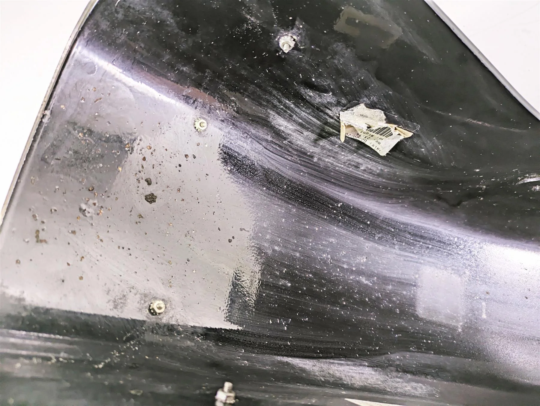 2008 Harley FLSTC Softail Heritage Front Fender Vivid Blavck - Read 59129-03 - Image 11