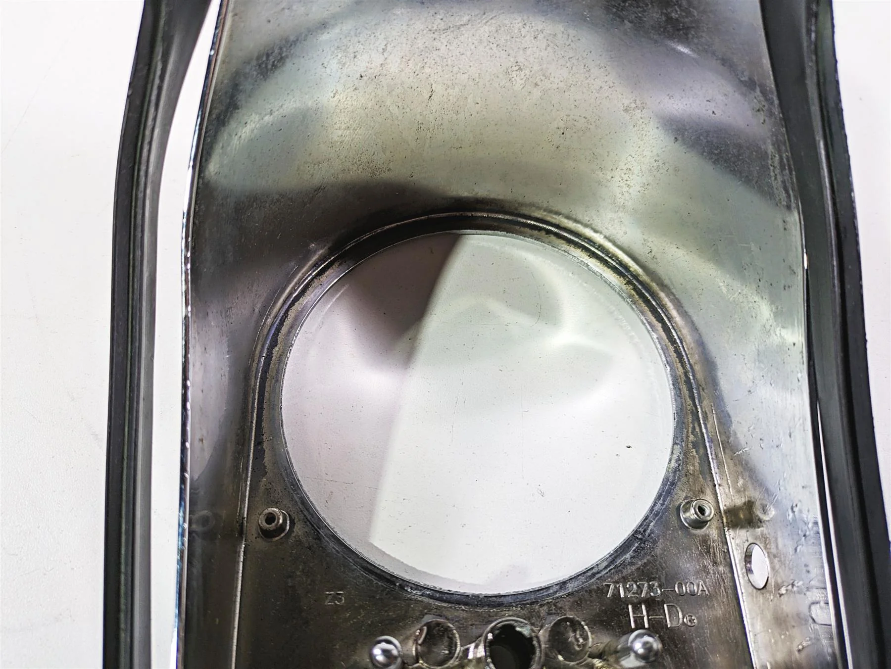 2008 Harley FLSTC Softail Heritage Fuel Tank Dash Cover Console 71250-00A - Image 11