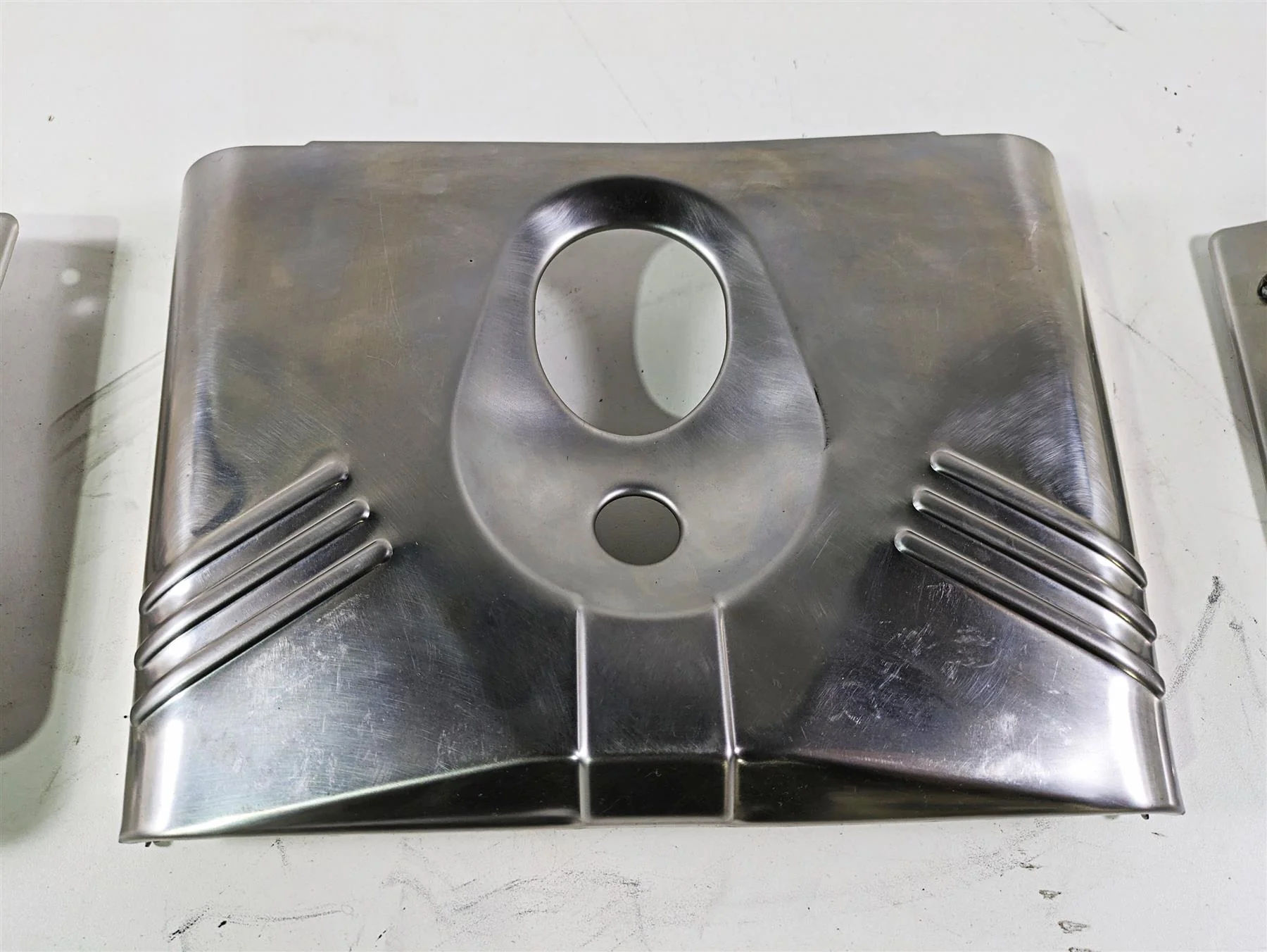 2008 Harley FLSTC Softail Heritage Headlight Head Light Cover Set 67808-86 - Image 8