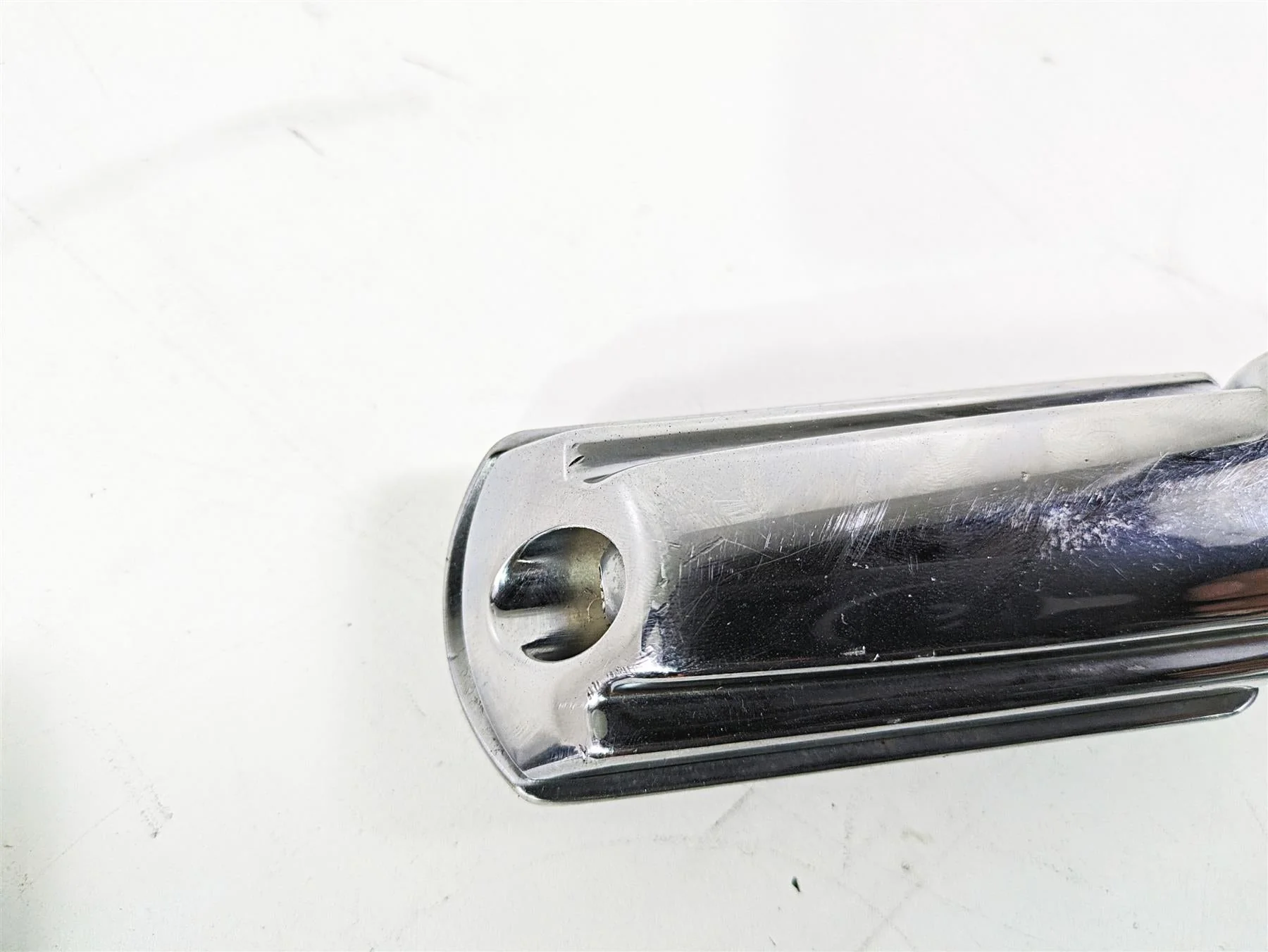 2008 Harley FLSTC Softail Heritage Highway High Way Footpeg Foot Peg Set - Image 11