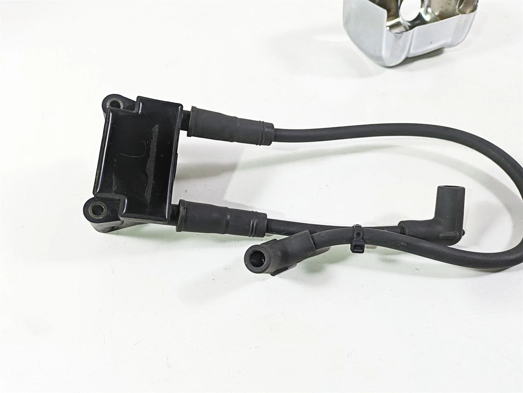 2008 Harley FLSTC Softail Heritage Ignition Coil + Screamin Eagle Wires 31696-07 - Image 8