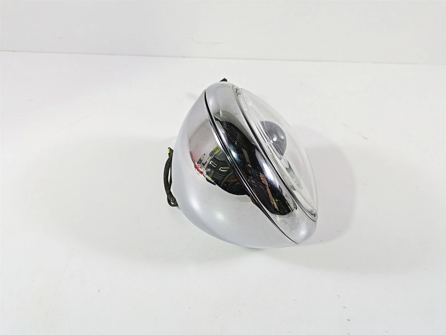 2008 Harley FLSTC Softail Heritage Led Headlight Lamp & Bracket 69748-05B - Image 4