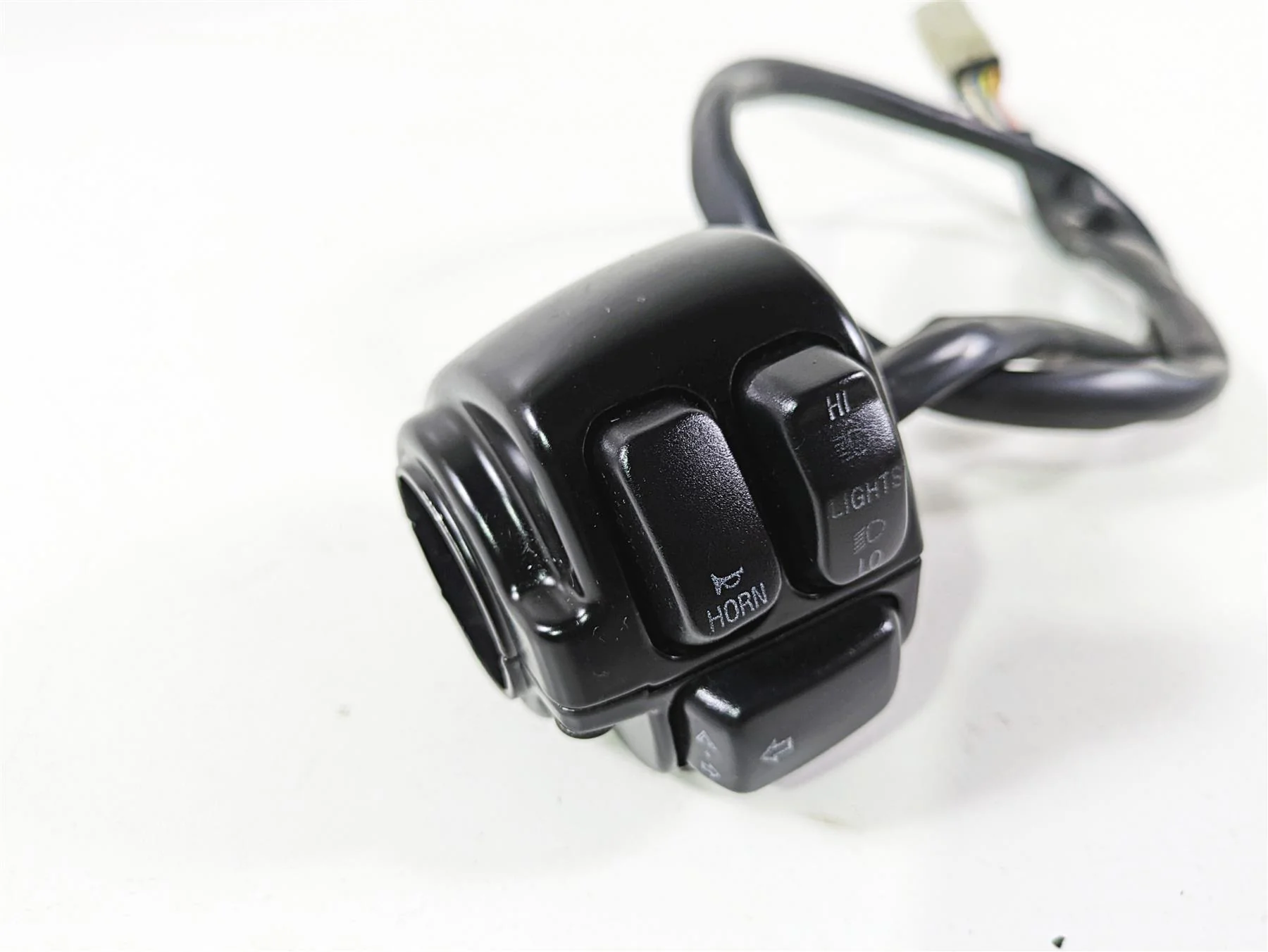 2008 Harley FLSTC Softail Heritage Left Hand Lights Control Switch 71682-06A - Image 12